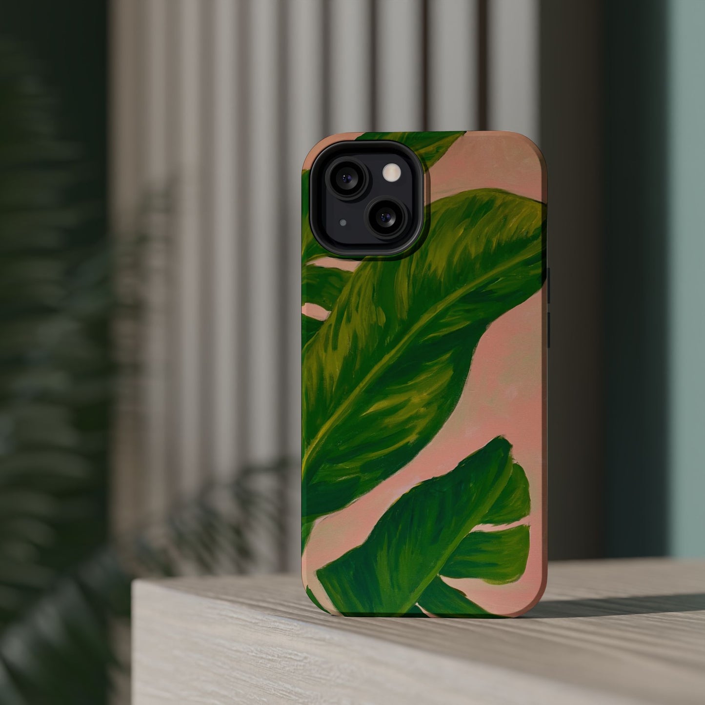 Sun-Kissed Leaves Magnetic Tough Cases - iPhone 14 Max Pro