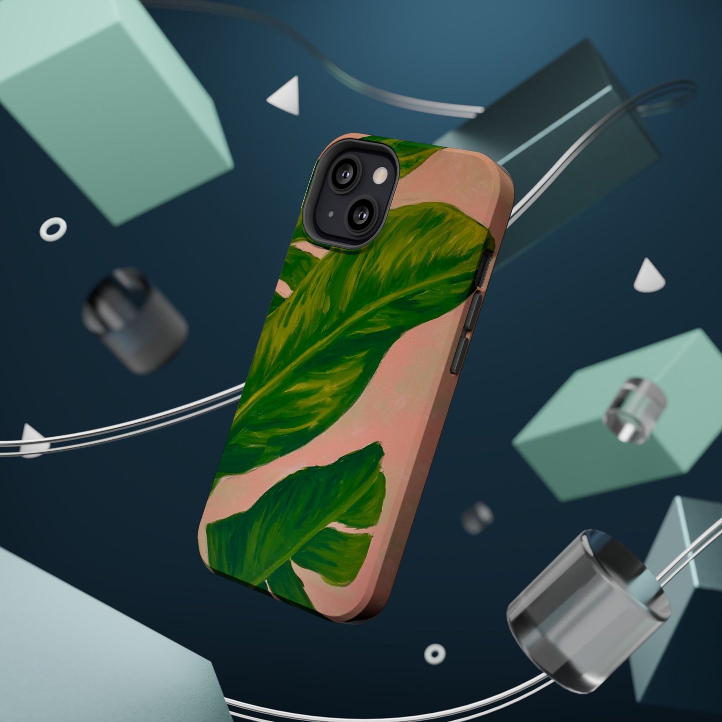 Sun-Kissed Leaves Magnetic Tough Cases - iPhone 14 Max Pro