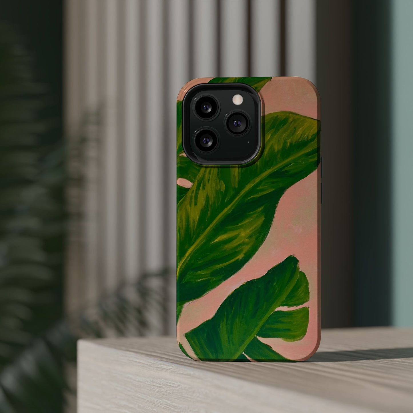 Sun-Kissed Leaves Magnetic Tough Cases - iPhone 14 Max Pro