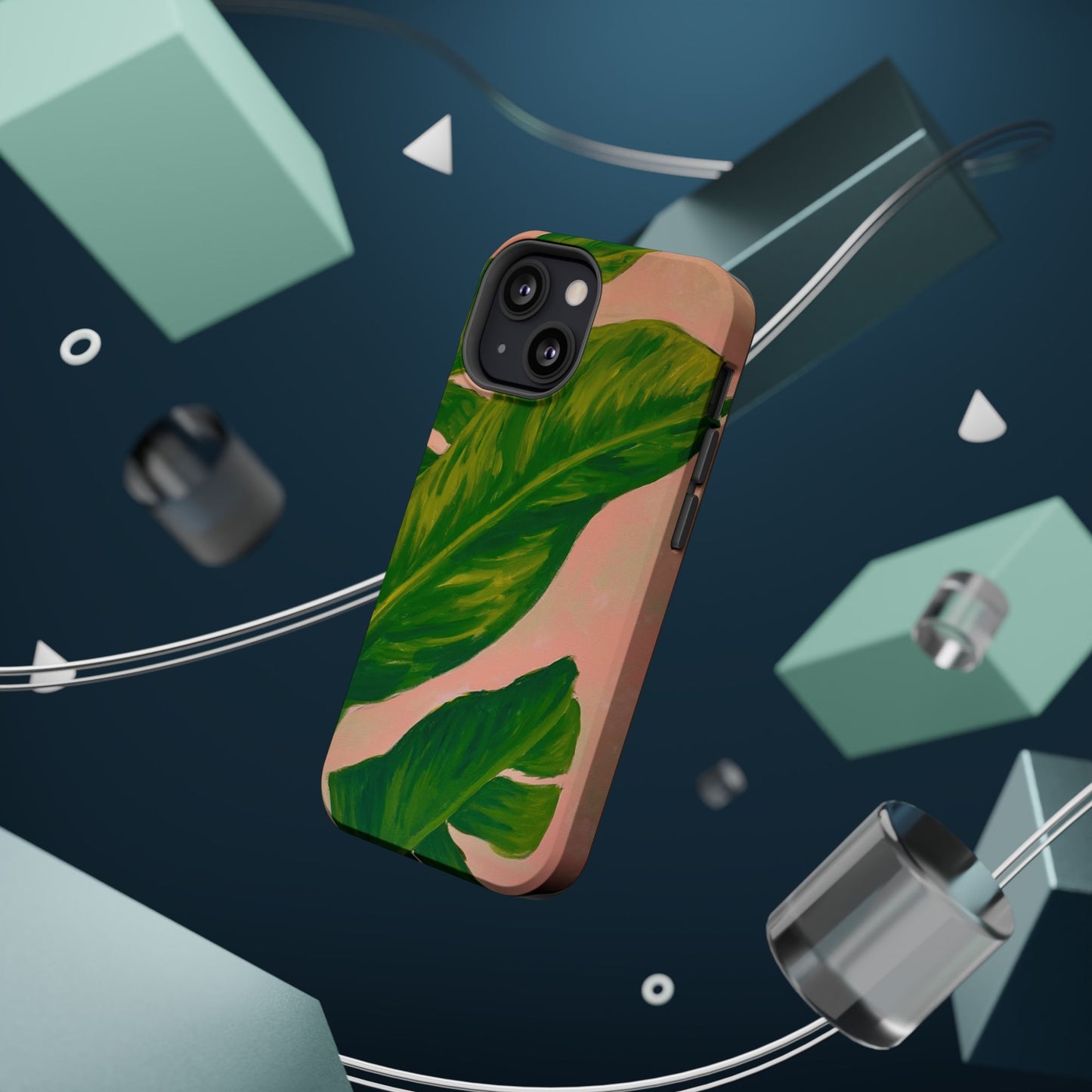 Sun-Kissed Leaves Magnetic Tough Cases - iPhone 14 Max Pro