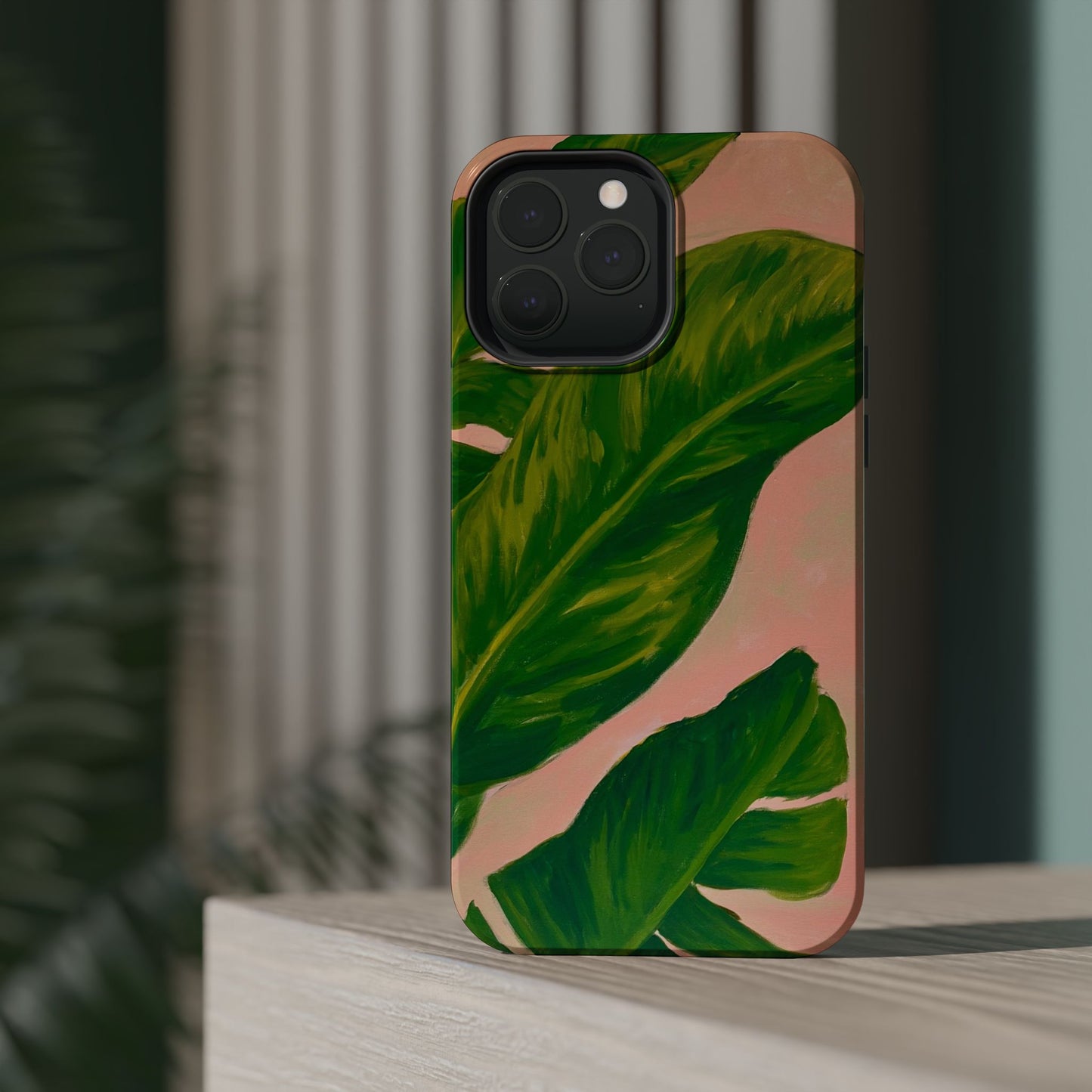 Sun-Kissed Leaves Magnetic Tough Cases - iPhone 14 Max Pro