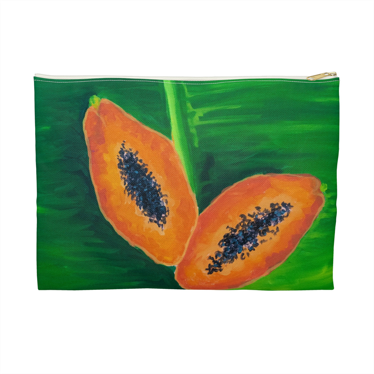 Morning Market Find Canvas Clutch