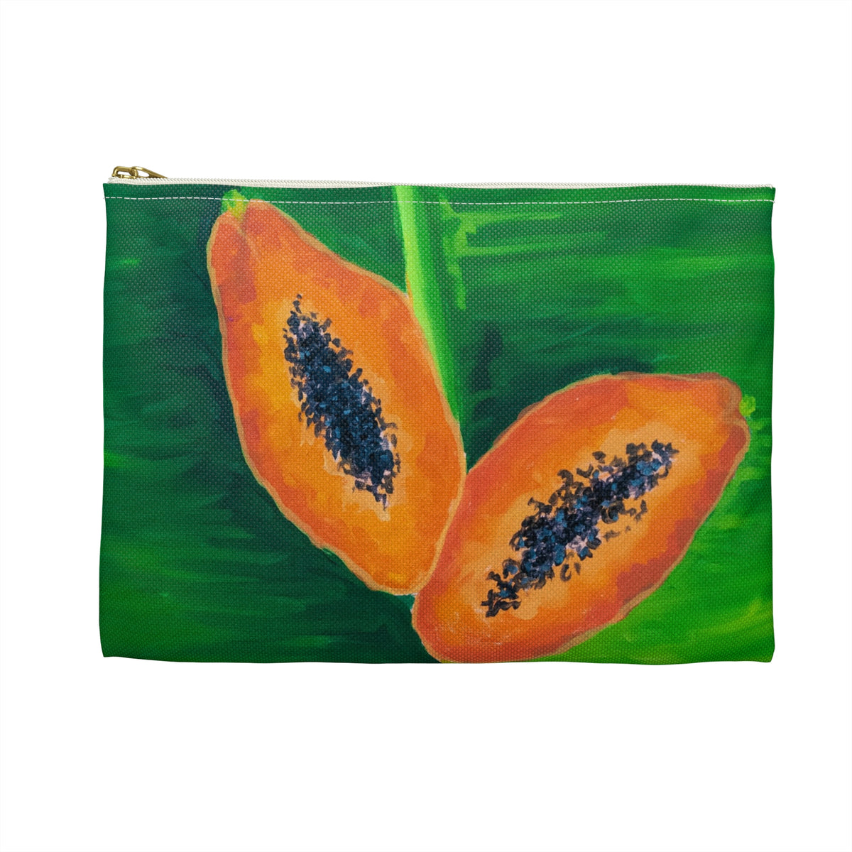 Morning Market Find Canvas Clutch