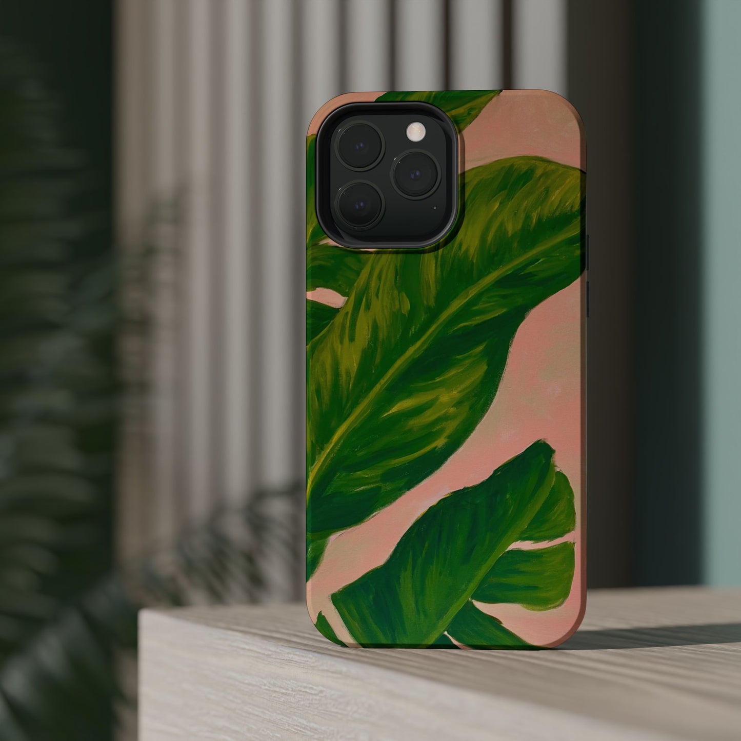 Sun-Kissed Leaves Magnetic Tough Cases - iPhone 14 Max Pro