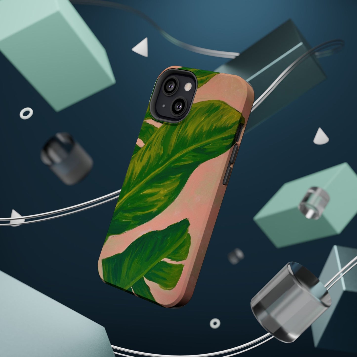 Sun-Kissed Leaves Magnetic Tough Cases - iPhone 14 Max Pro