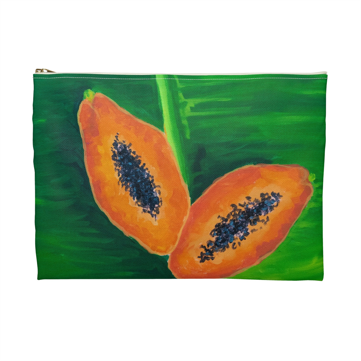 Morning Market Find Canvas Clutch