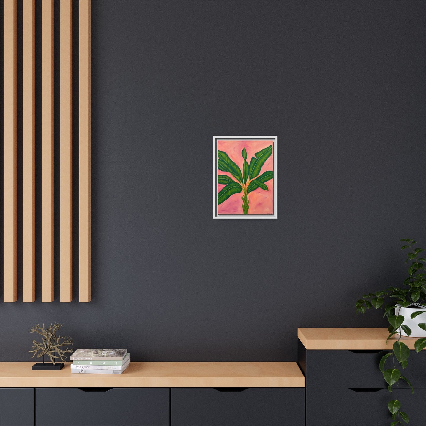 Blush & Botanica Framed Art Print