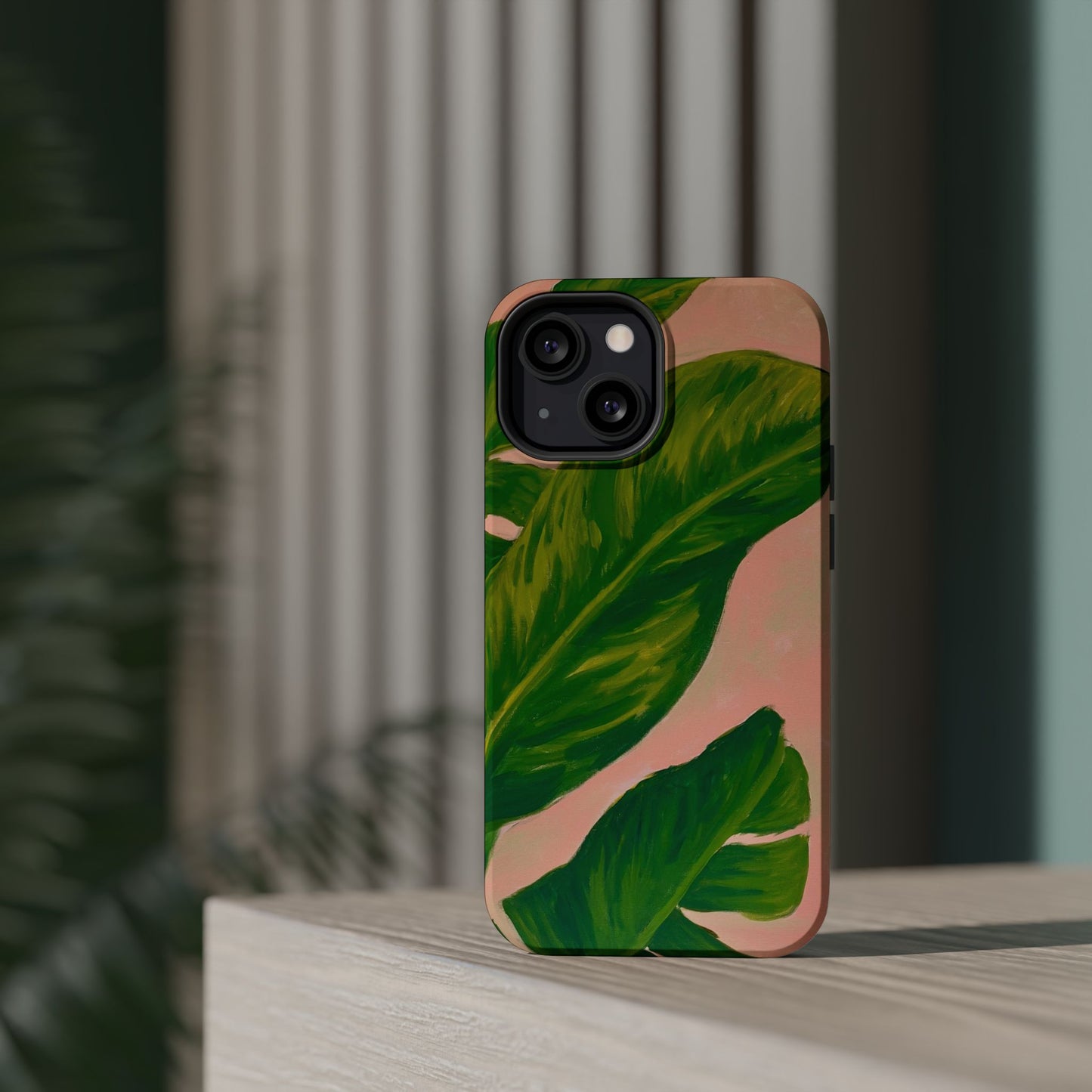 Sun-Kissed Leaves Magnetic Tough Cases - iPhone 14 Max Pro
