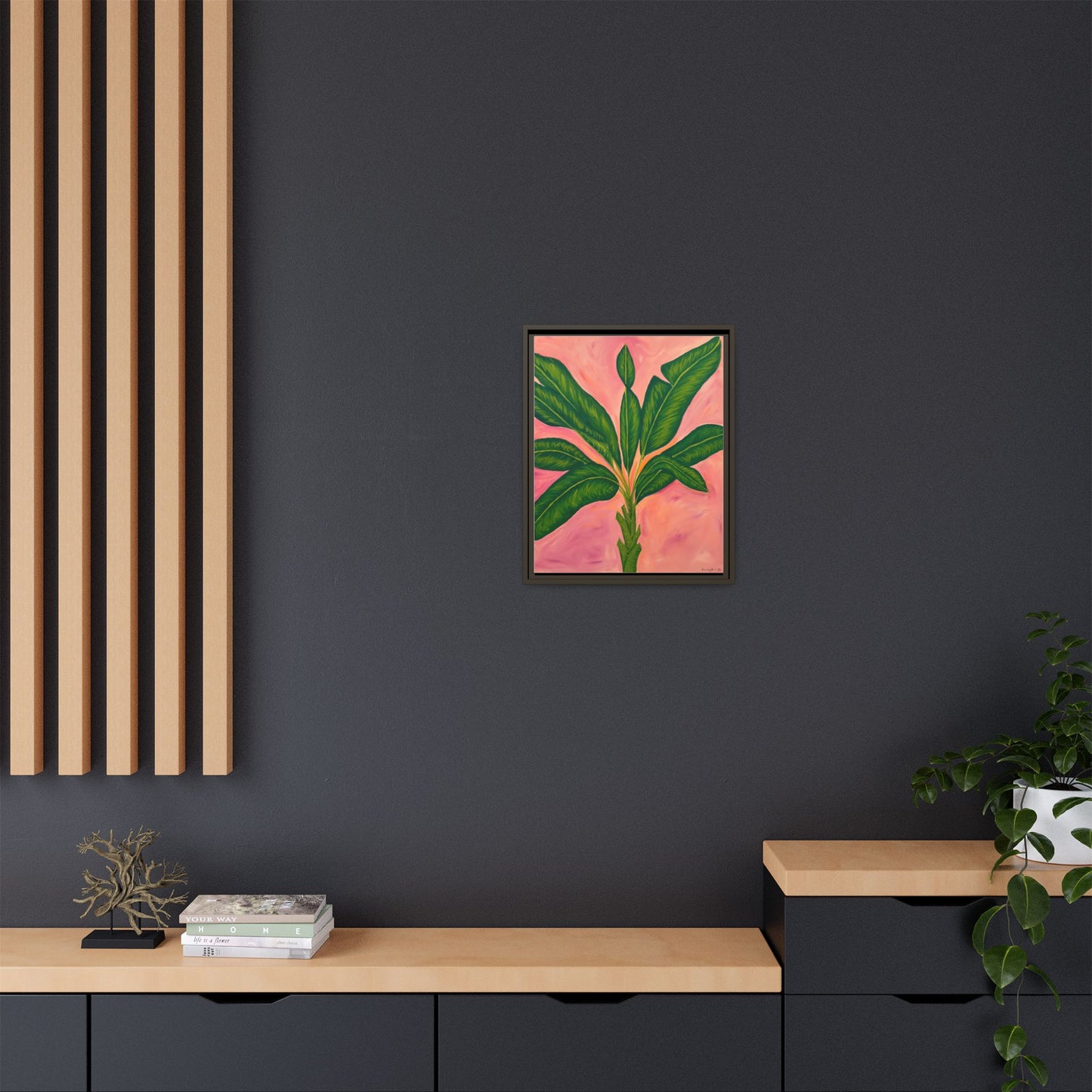 Blush & Botanica Framed Art Print
