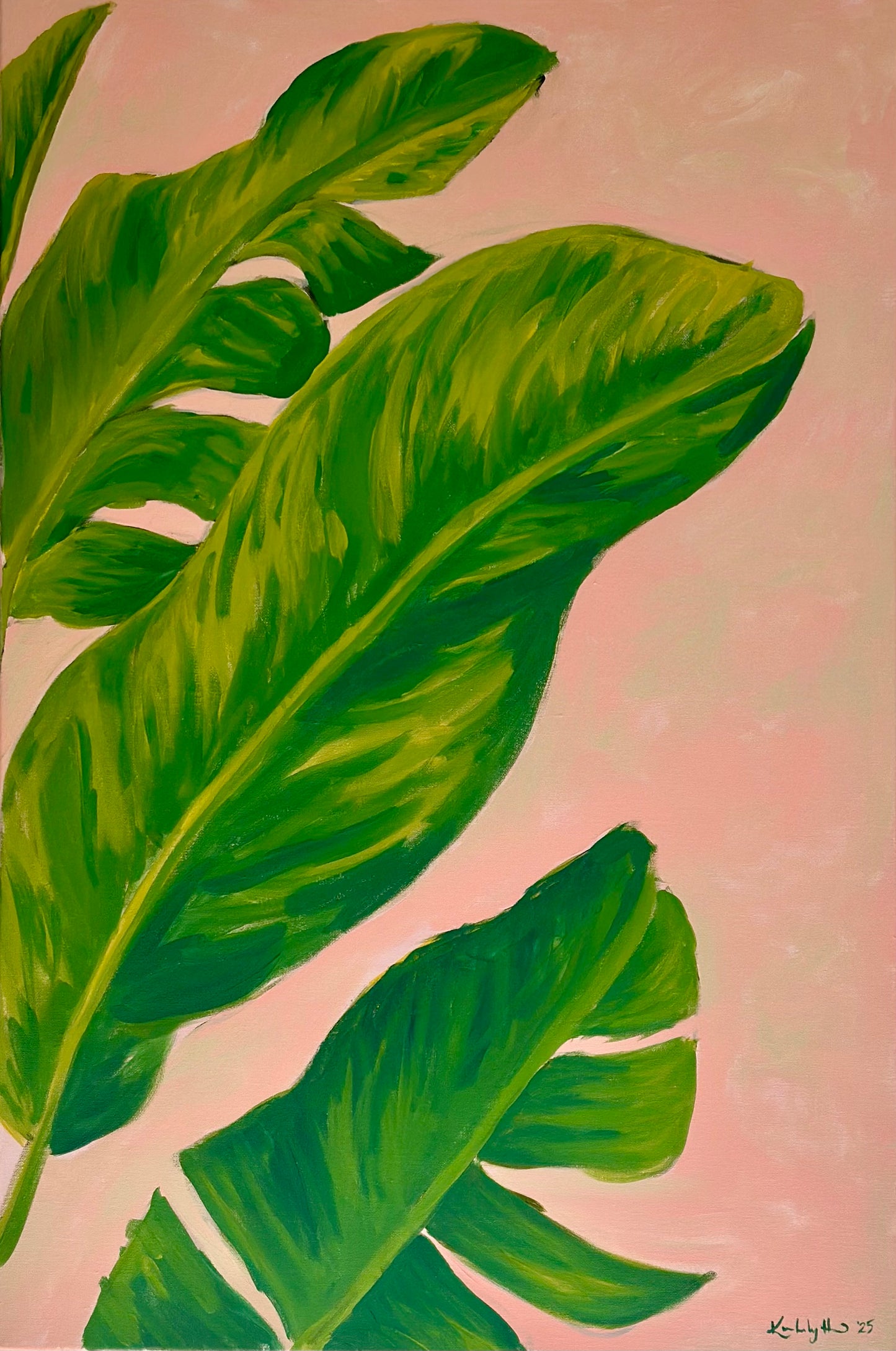 "Sun-Kissed Leaves" (2025)