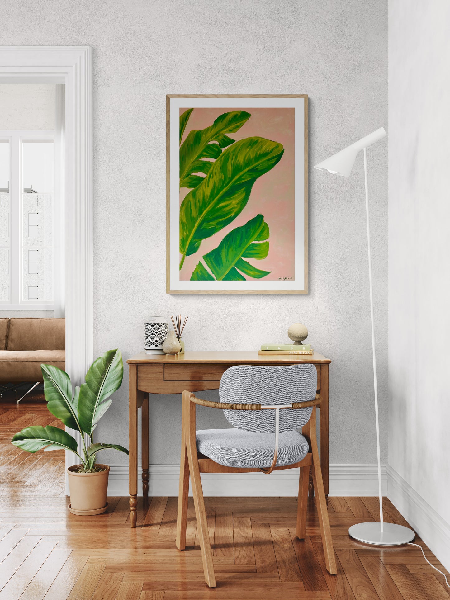 "Sun-Kissed Leaves" (2025)
