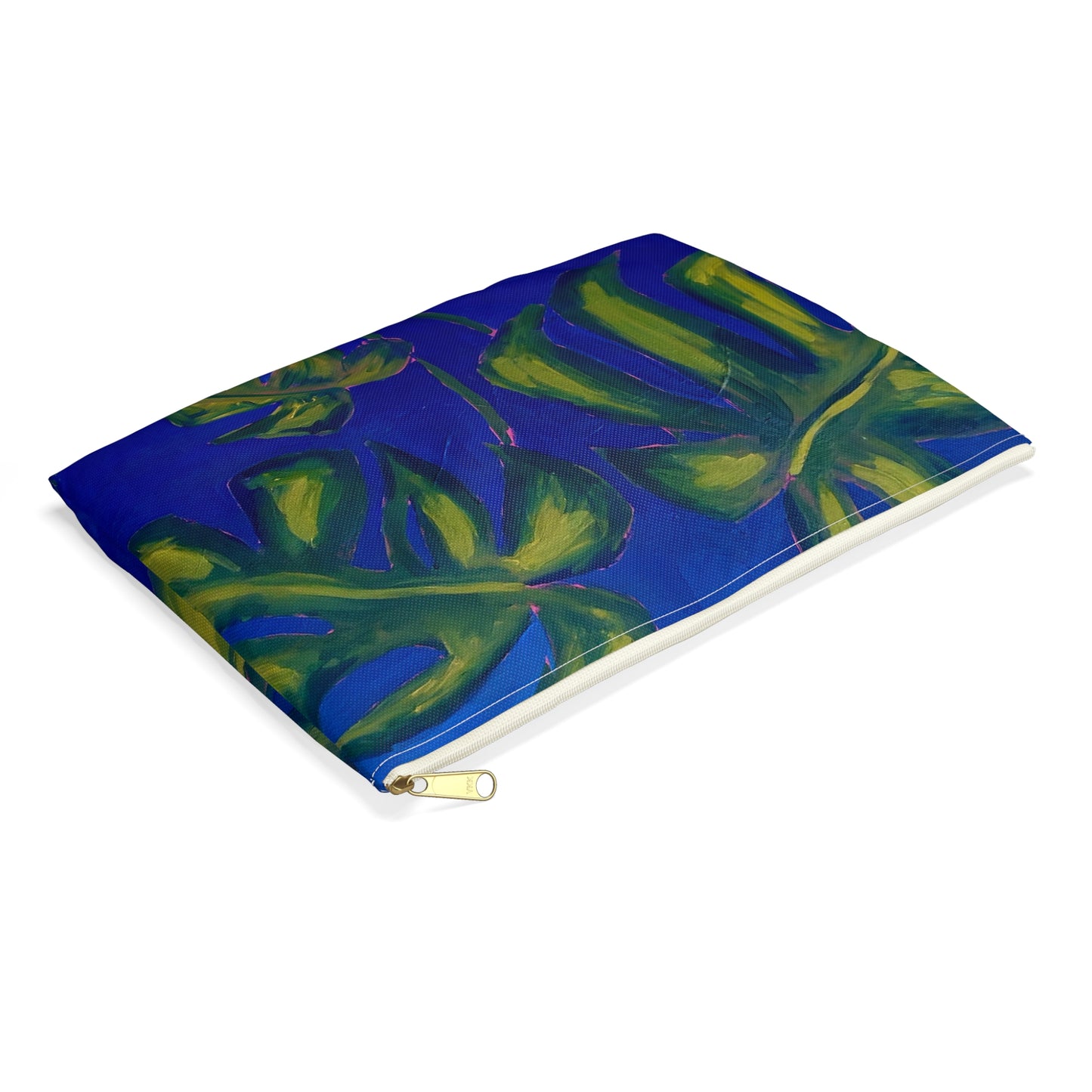 Midnight Monstera Accessory Pouch