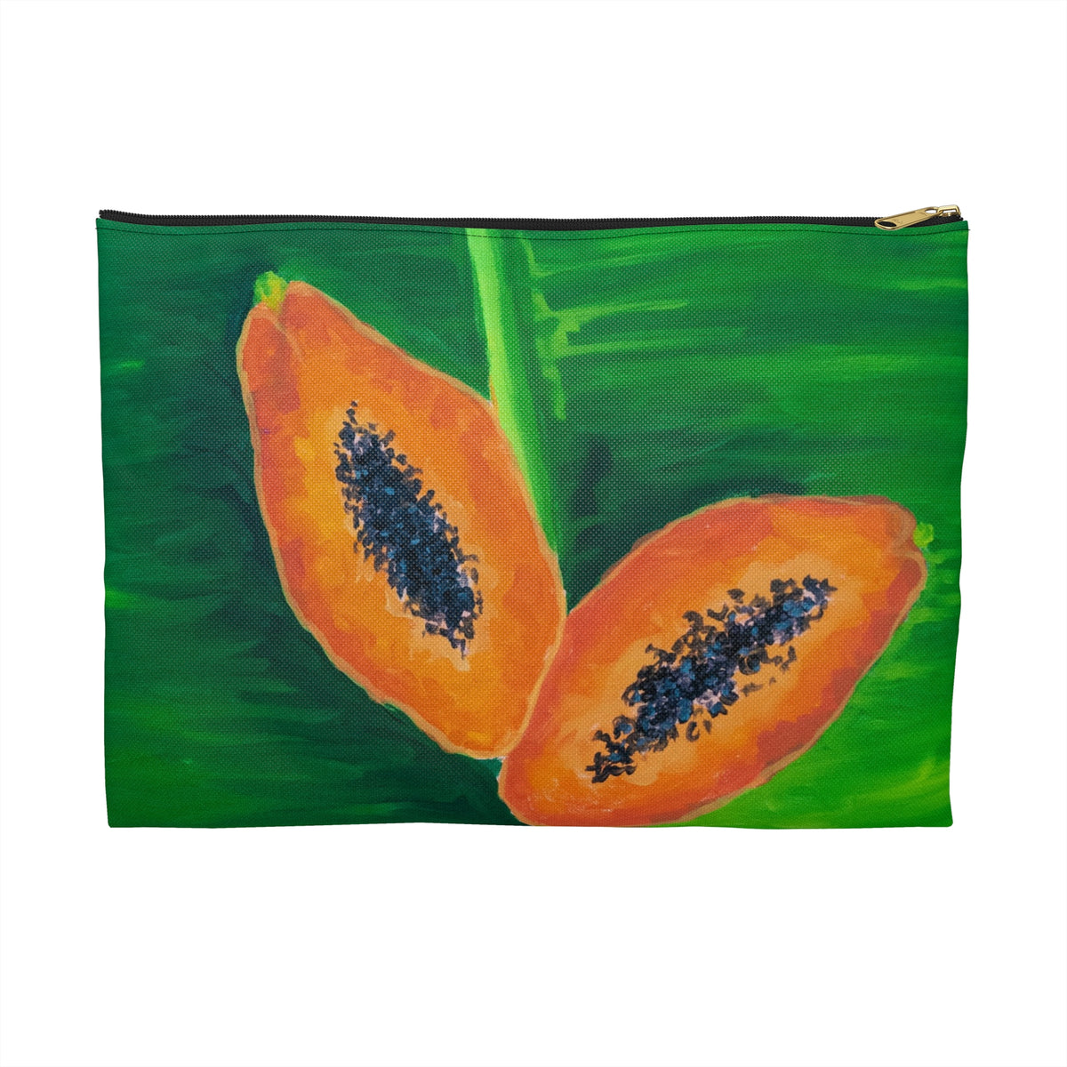 Morning Market Find Canvas Clutch