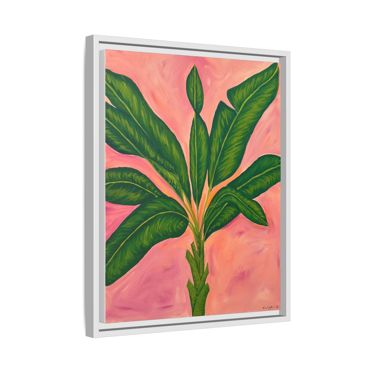 Blush & Botanica Framed Art Print