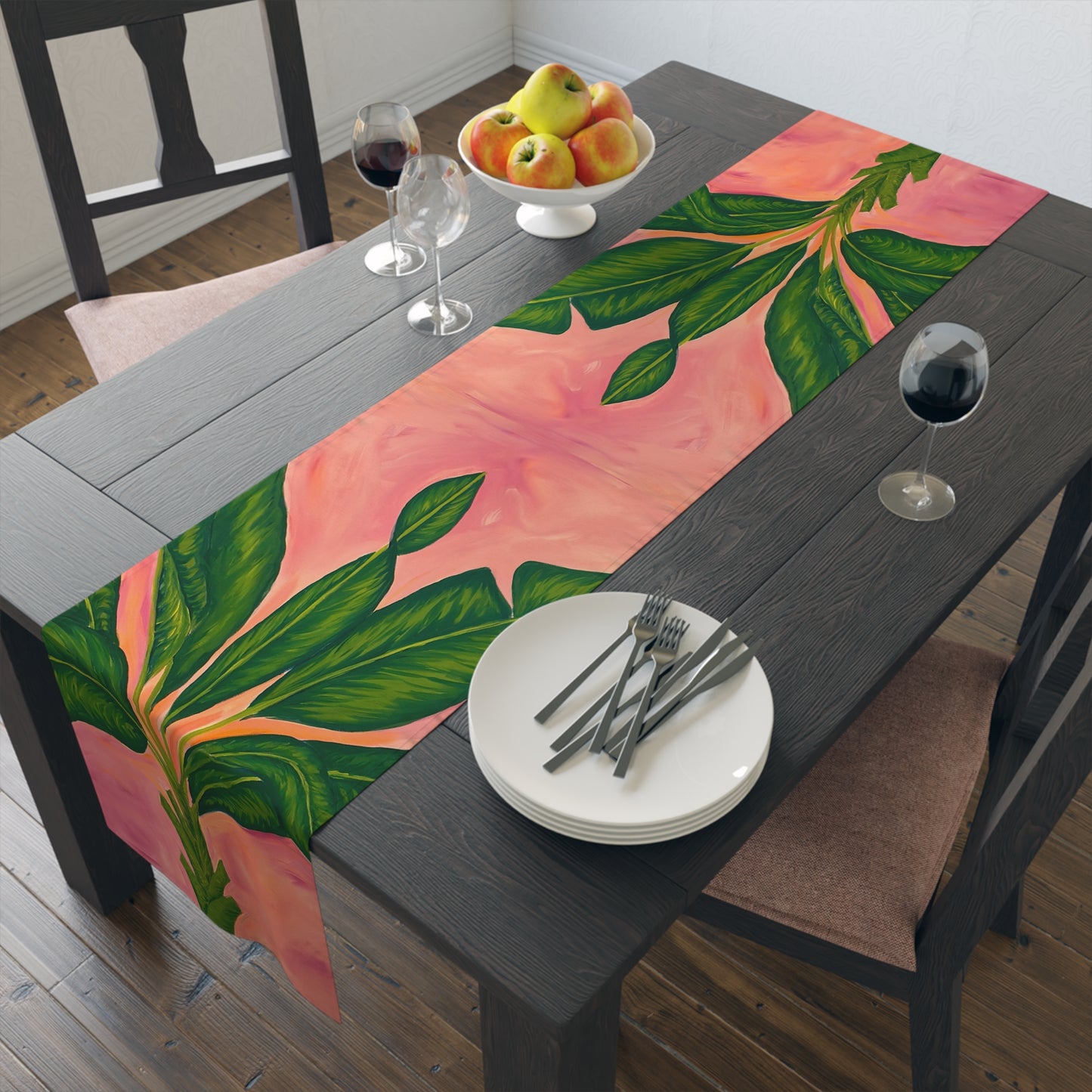 Blush & Botanica Table Runner