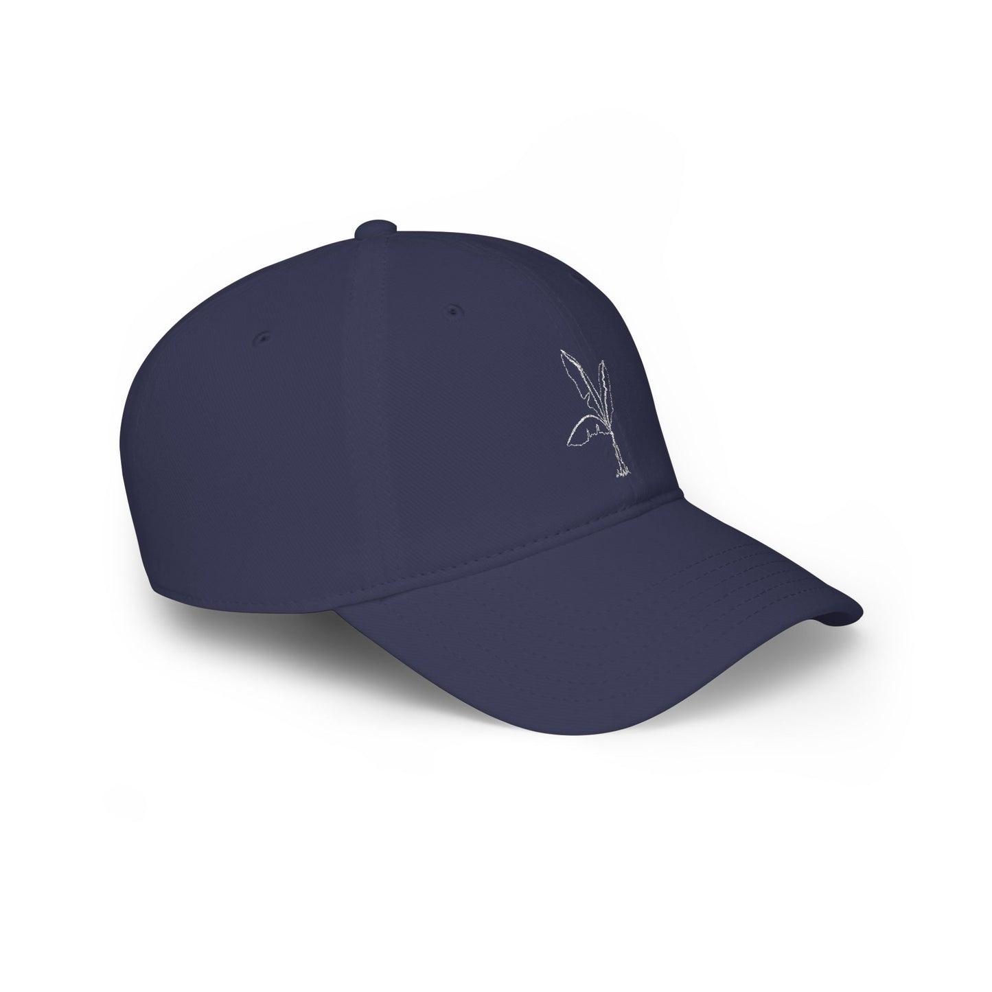 Banana Sprout Embroidered Hat