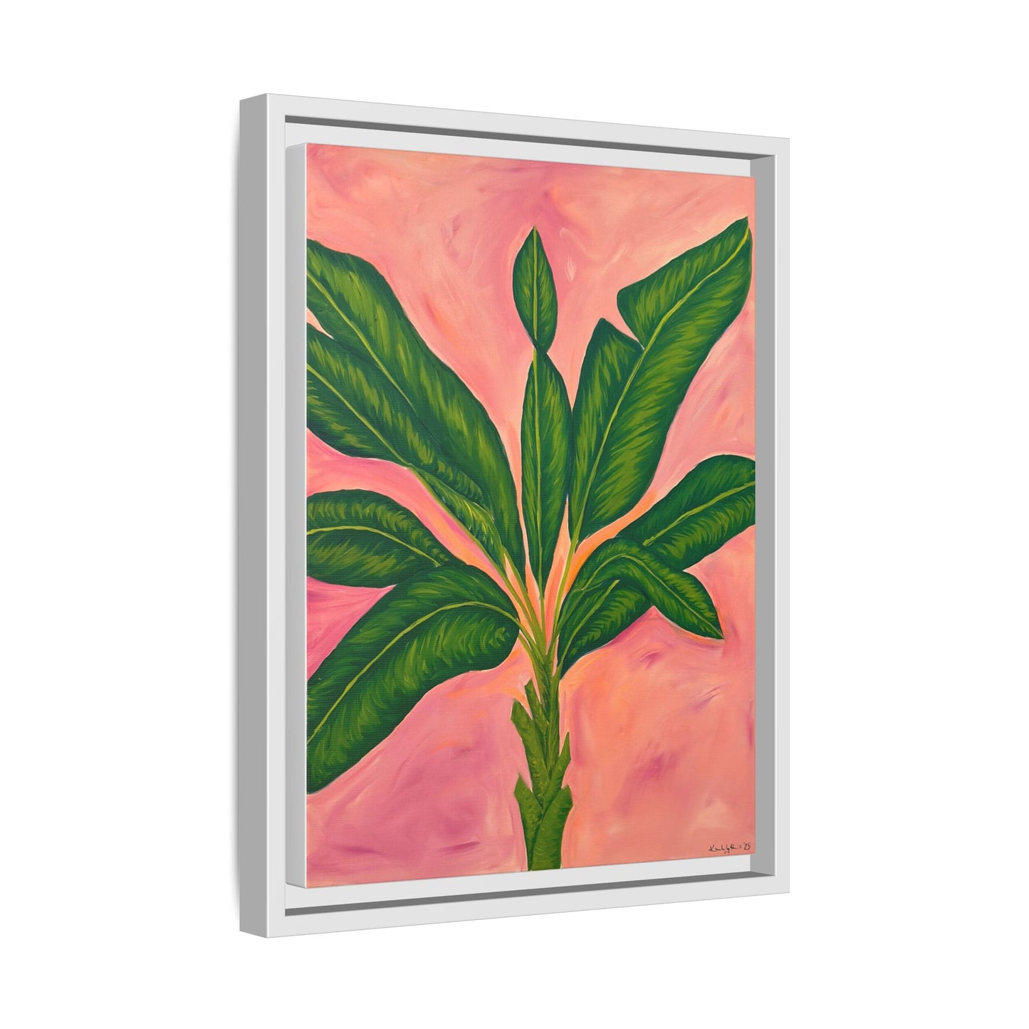 Blush & Botanica Framed Art Print