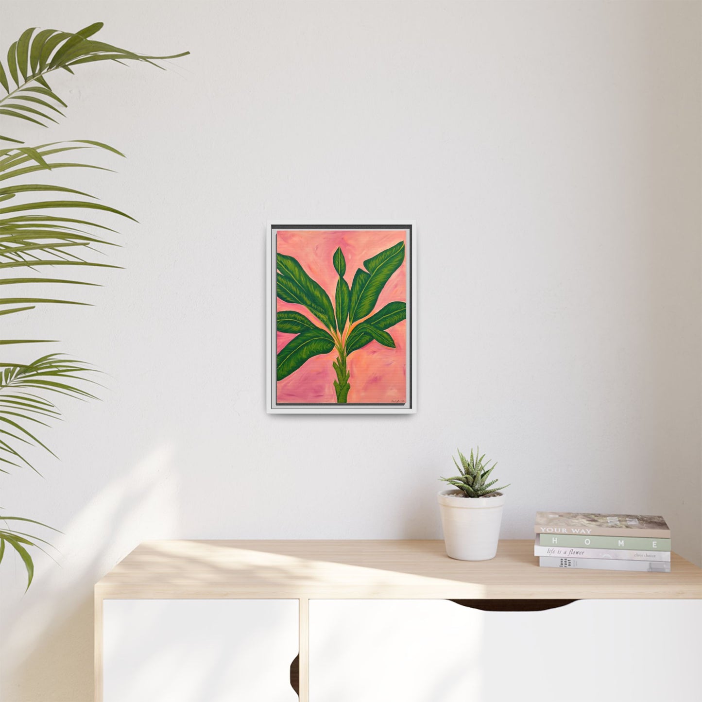 Blush & Botanica Framed Art Print