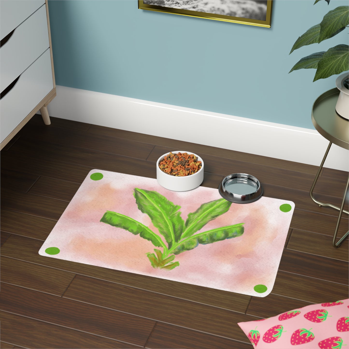 Blush & Botanicas Pet Food Mat