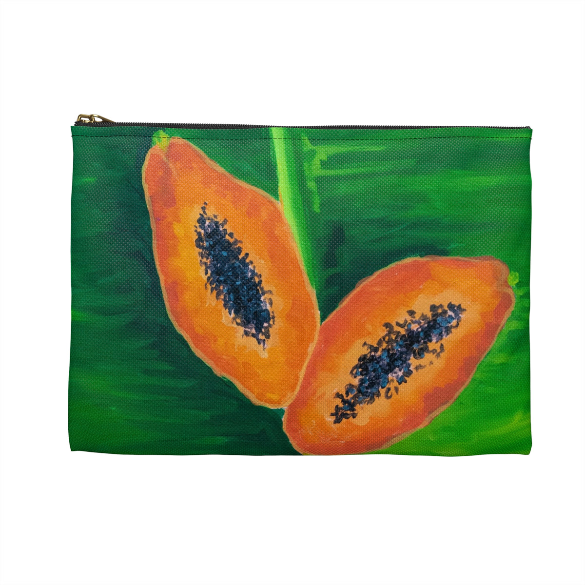 Morning Market Find Canvas Clutch