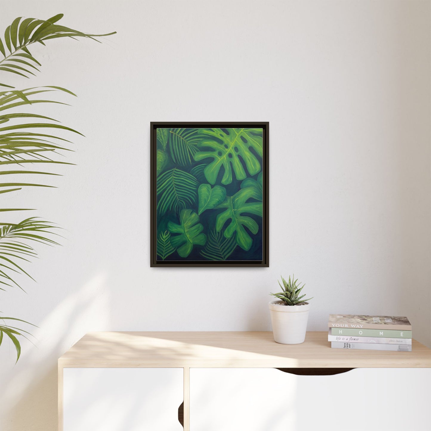 Moody Jungle Framed Wall Art