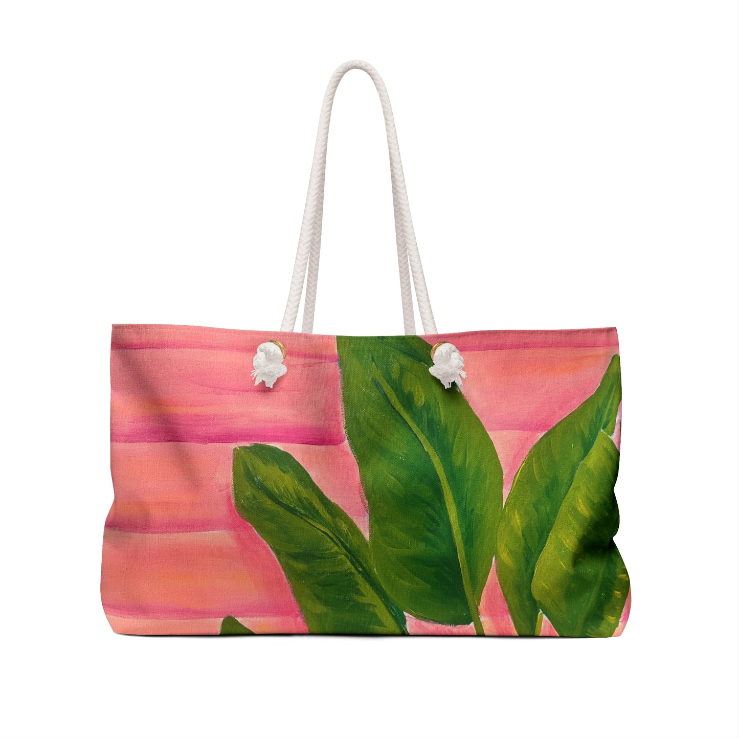 Pink Cottage Weekender Bag