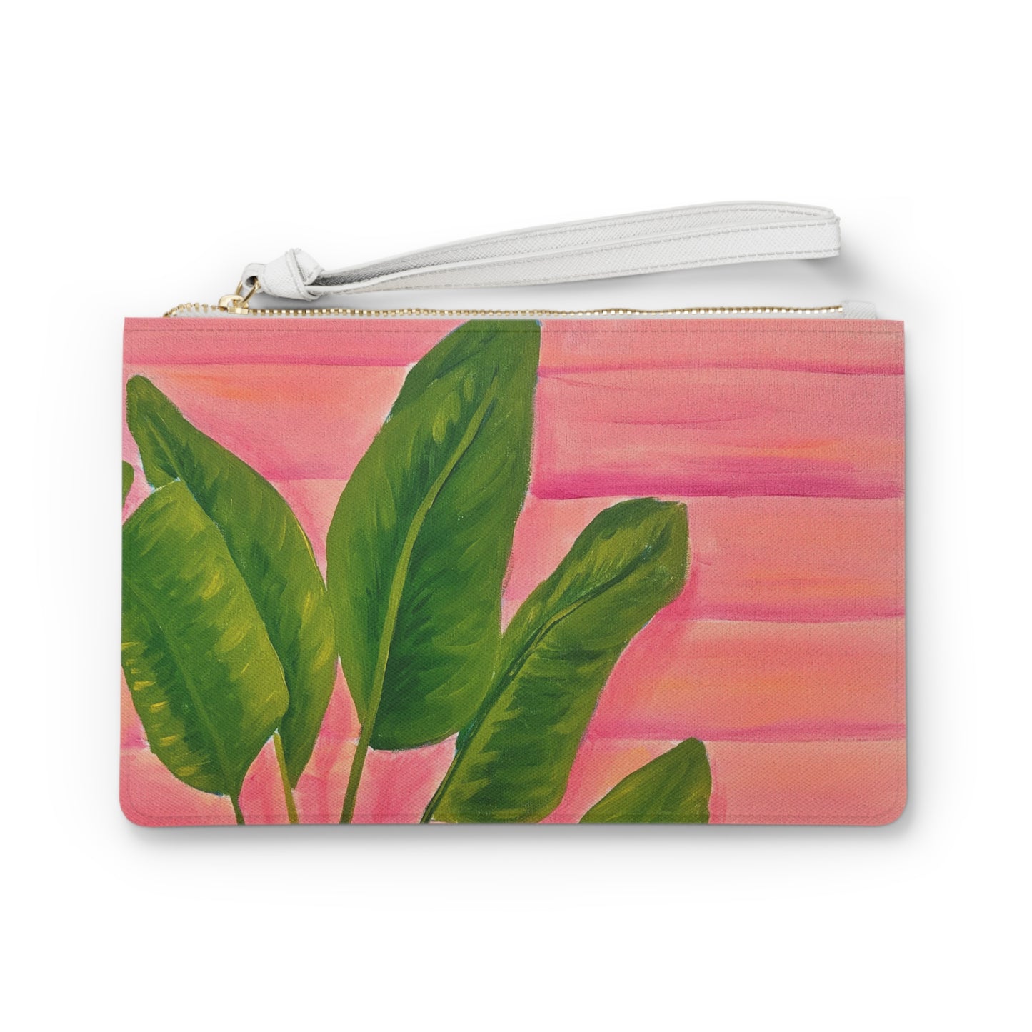 Pink Cottage Clutch Bag