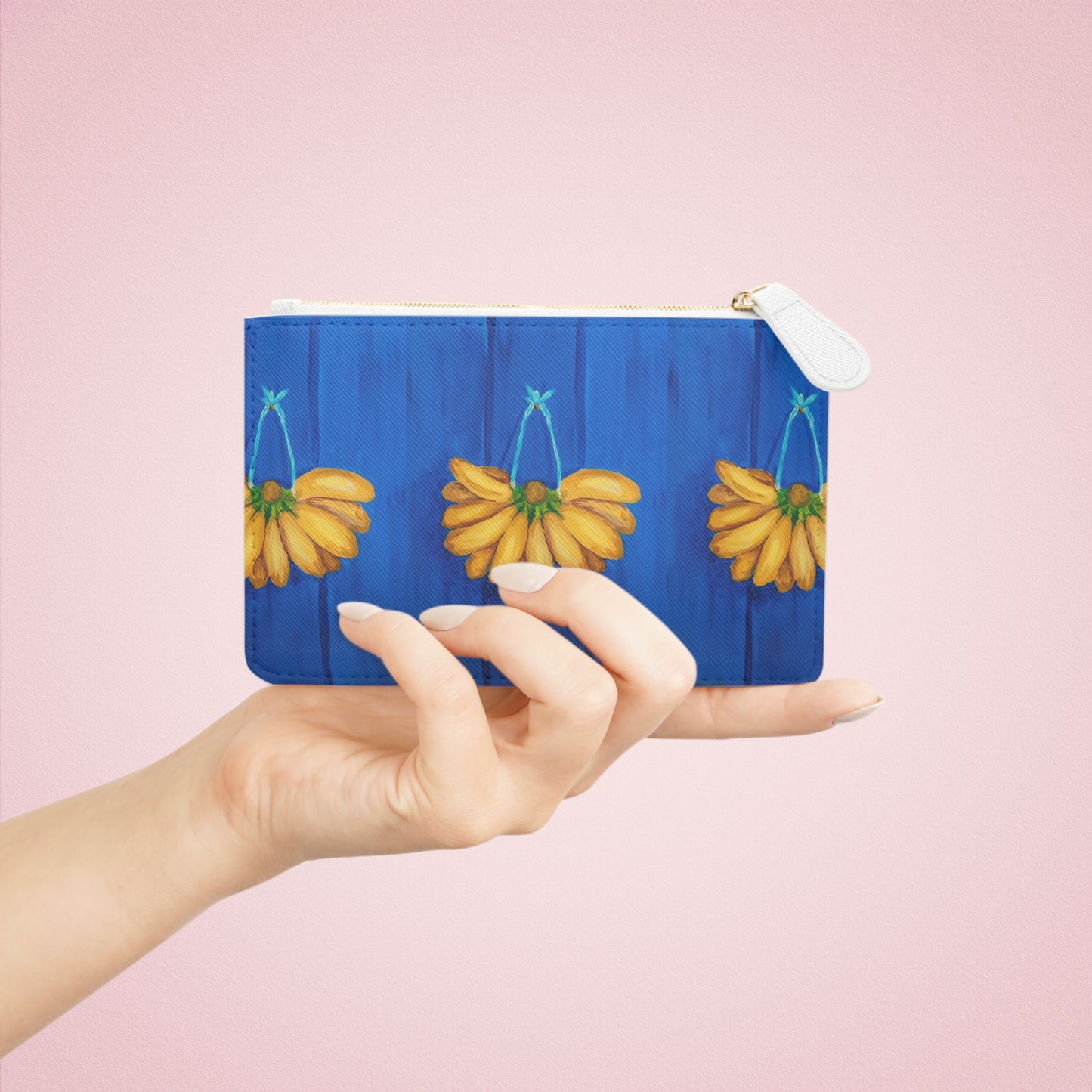 Colorful Banana Mini Clutch Bag