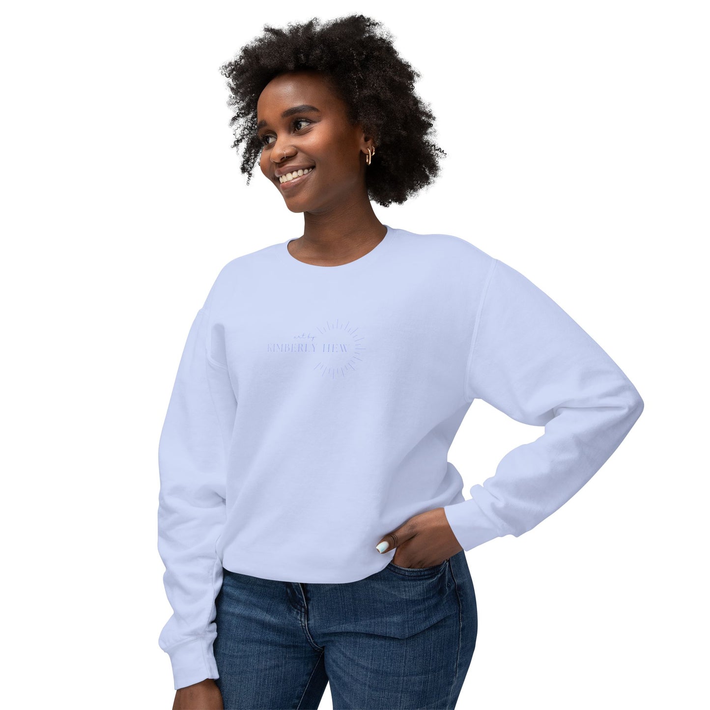 Art By Kimberly Hew Lightweight Crewneck Sweatshirt