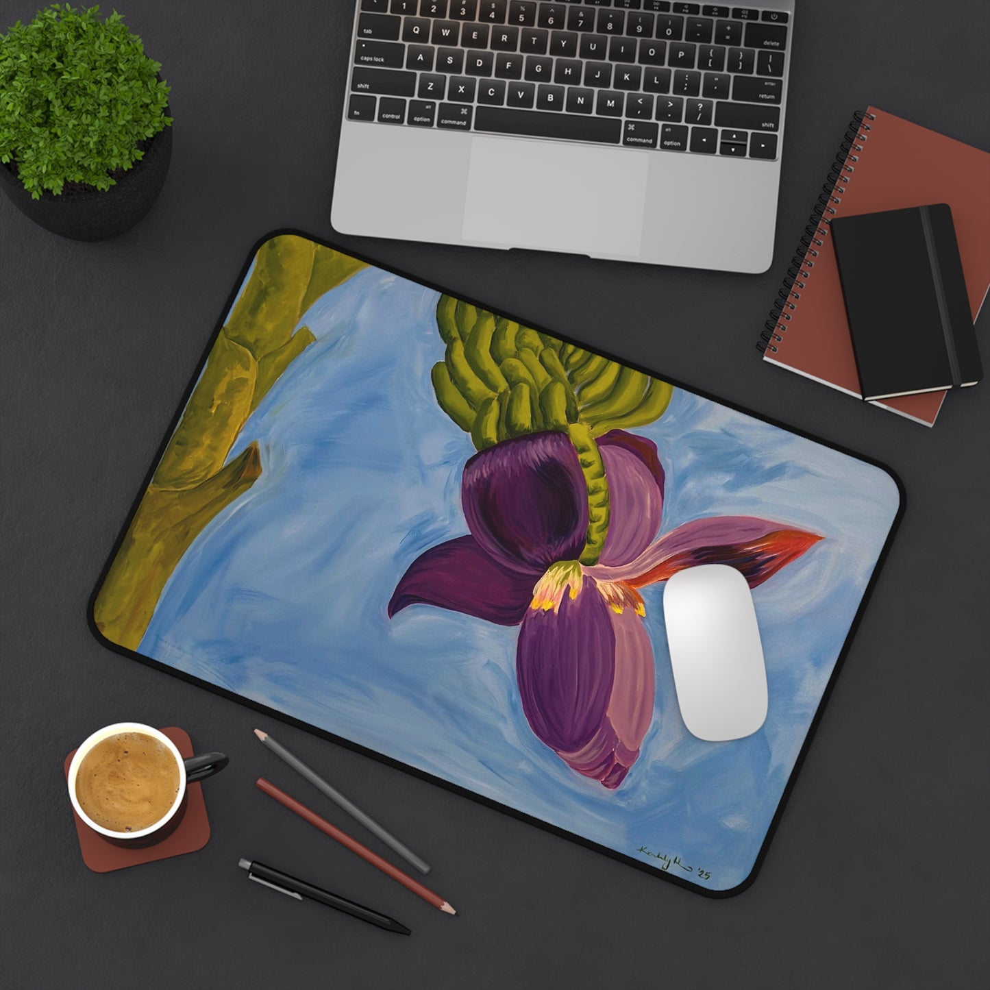 Banana Blossom Desk Mat