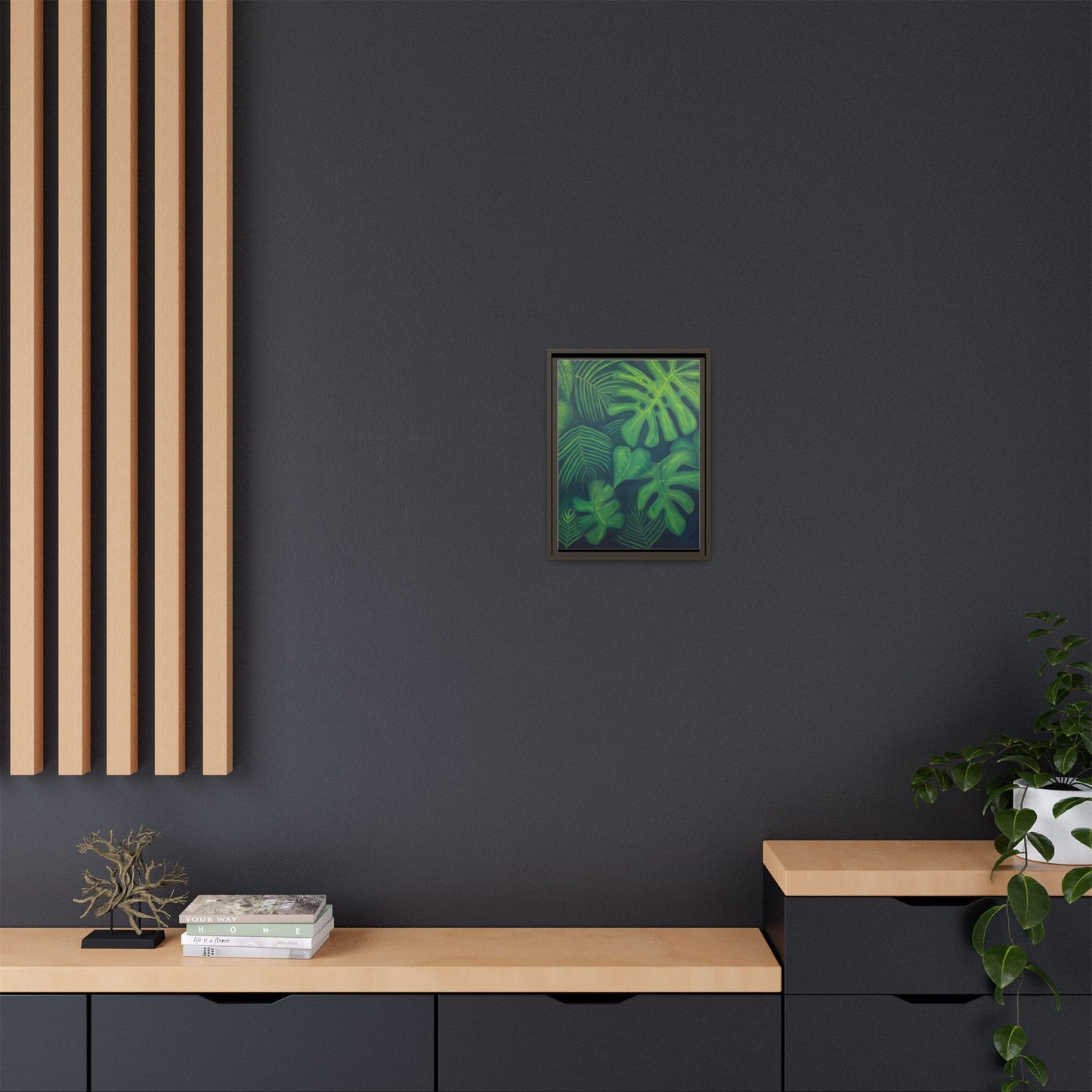 Moody Jungle Framed Wall Art
