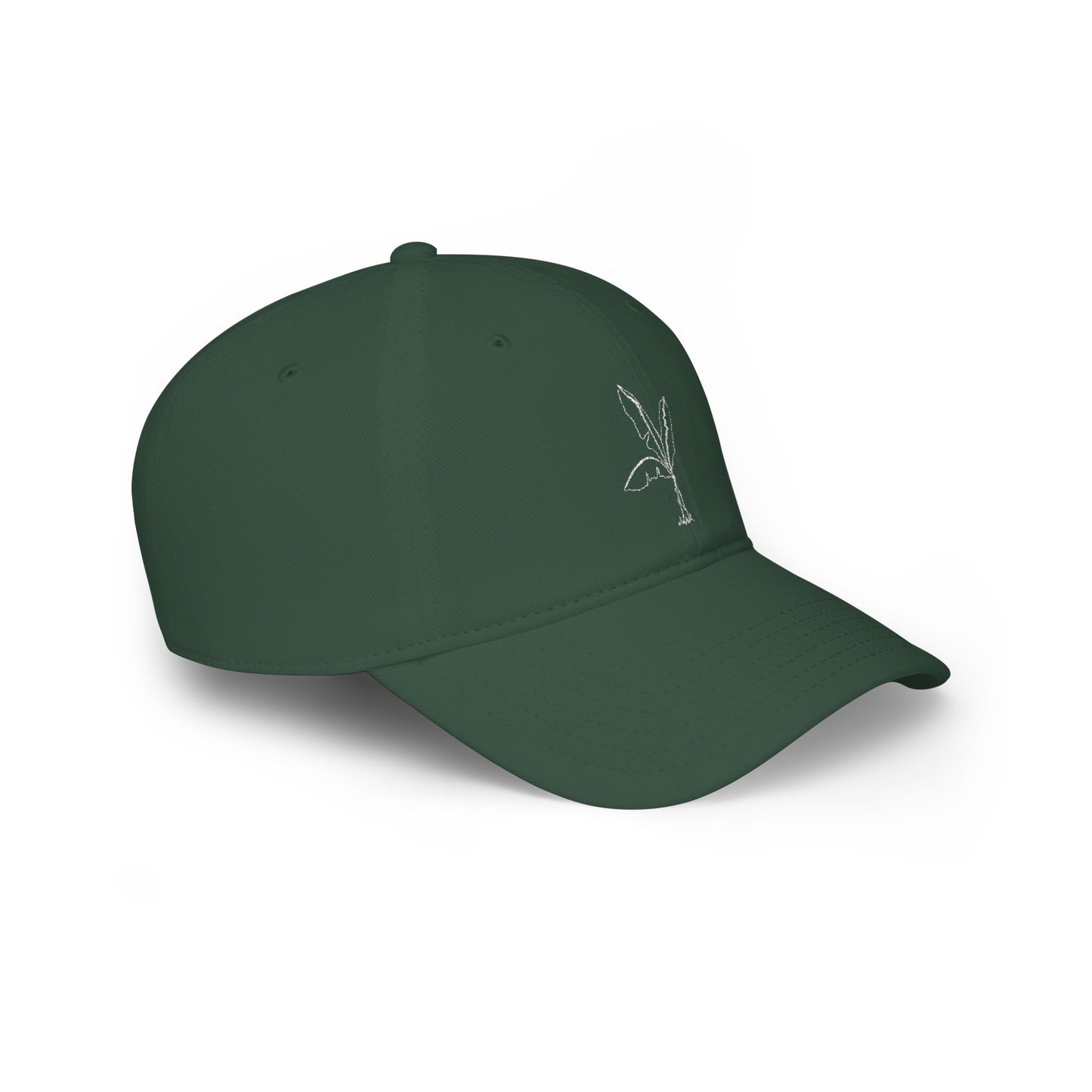 Banana Sprout Embroidered Hat