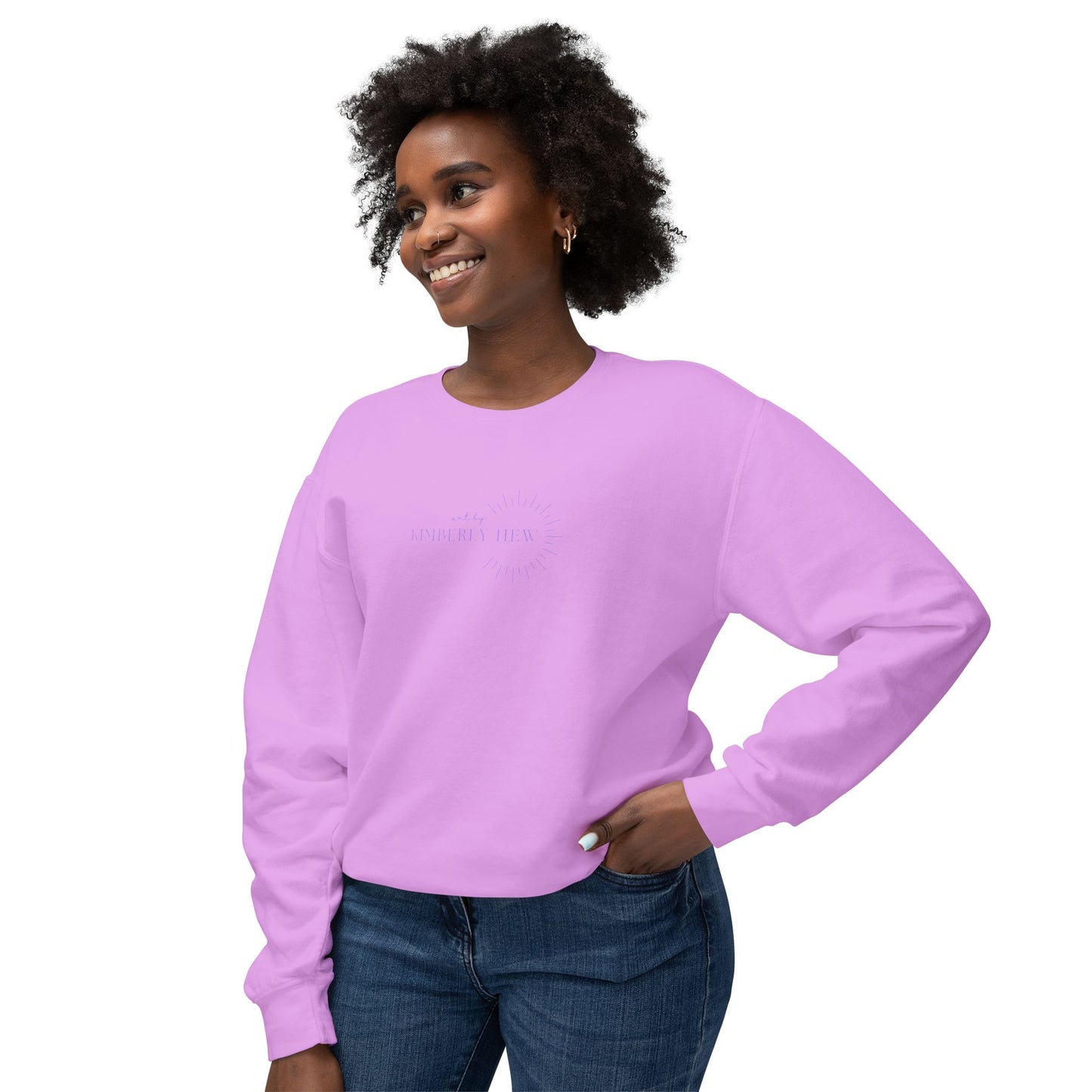 Art By Kimberly Hew Lightweight Crewneck Sweatshirt