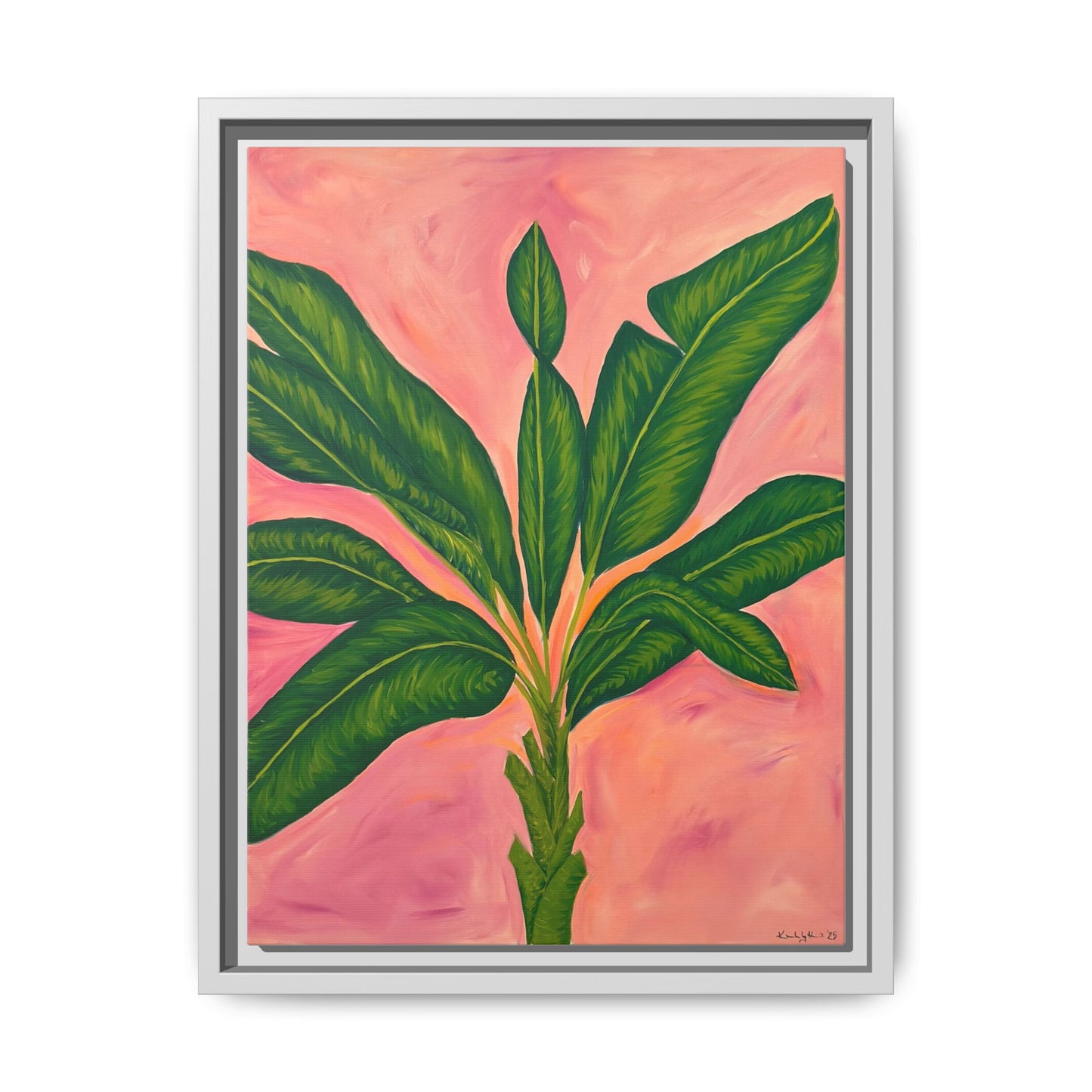 Blush & Botanica Framed Art Print