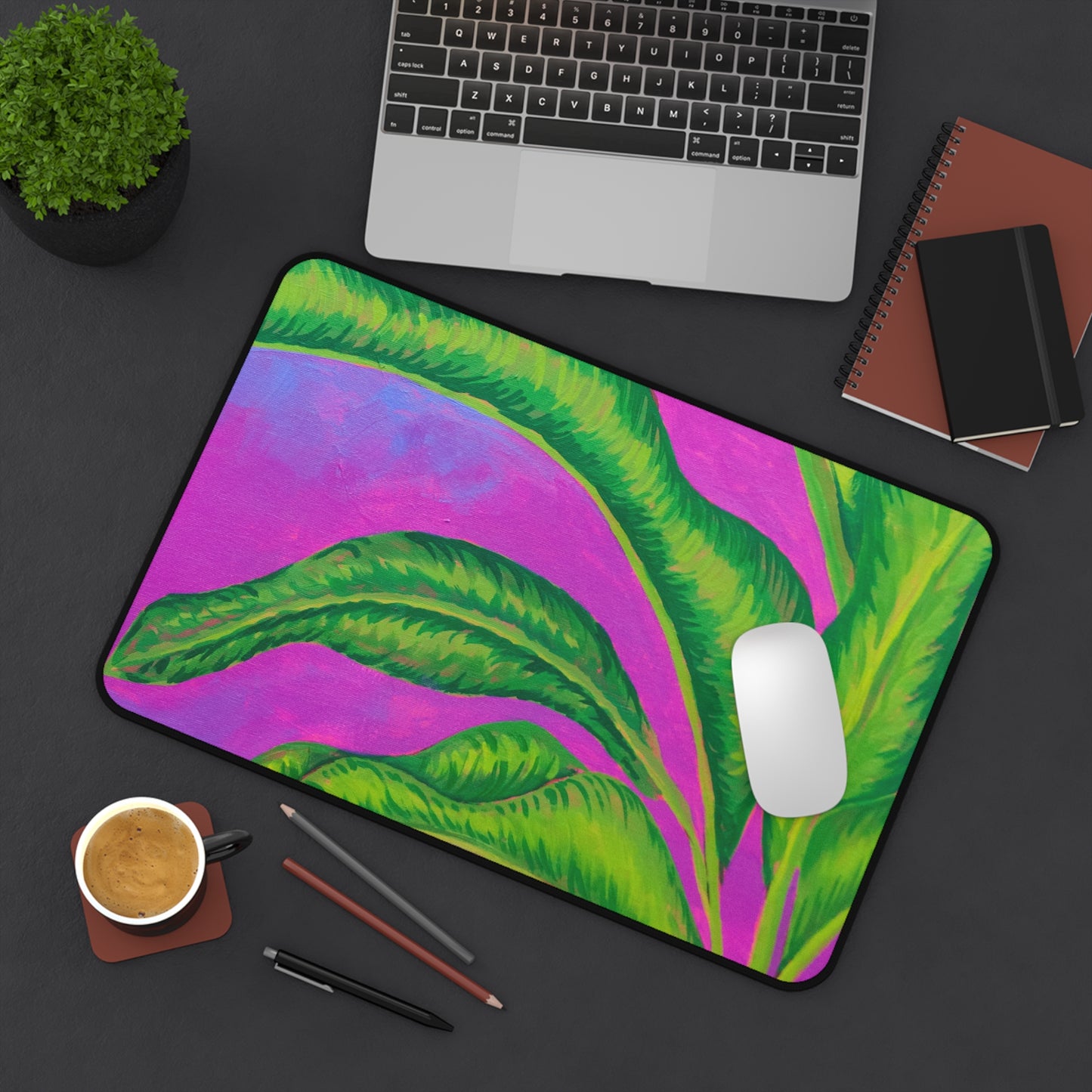 Vibrant Tropical Desk Mat
