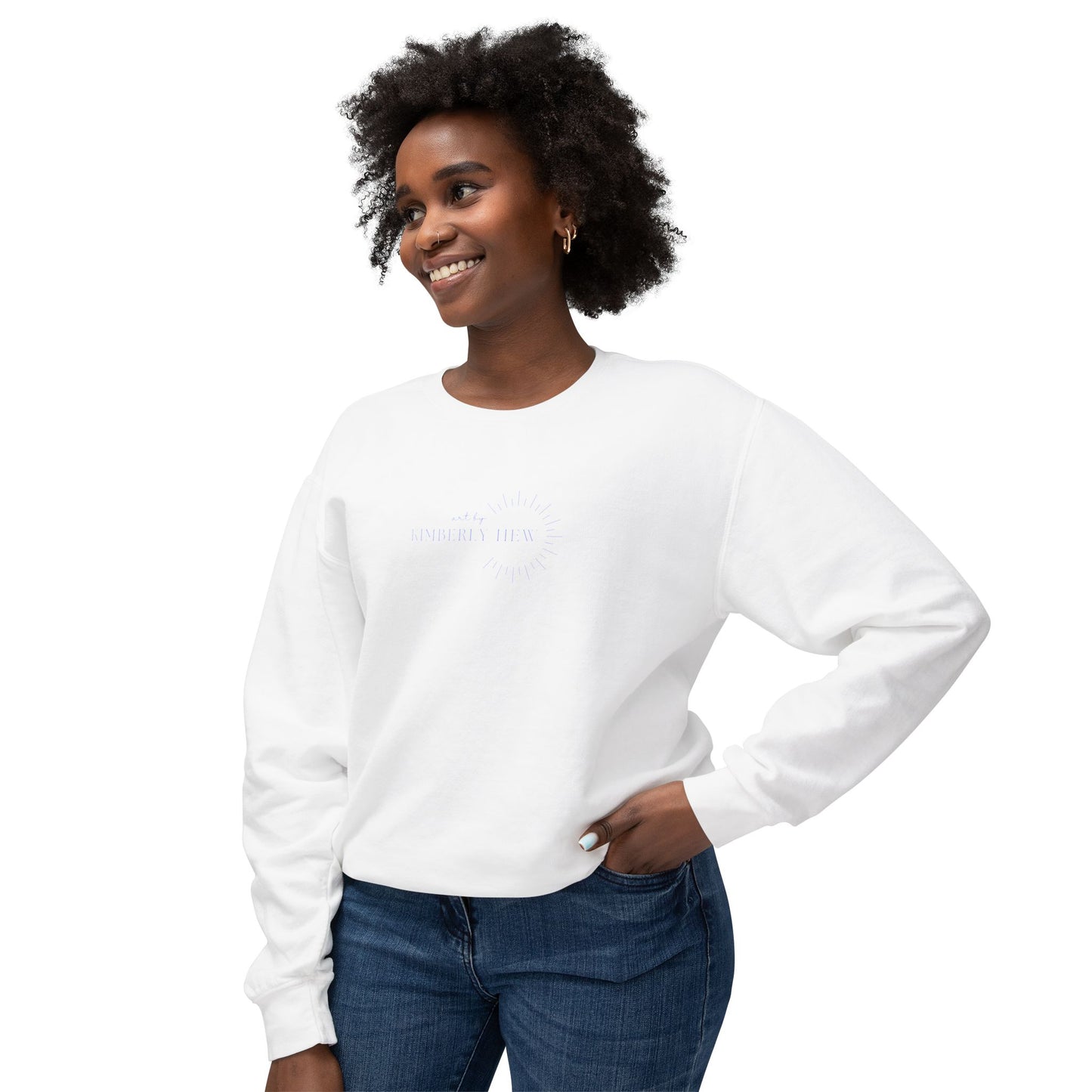 Art By Kimberly Hew Lightweight Crewneck Sweatshirt