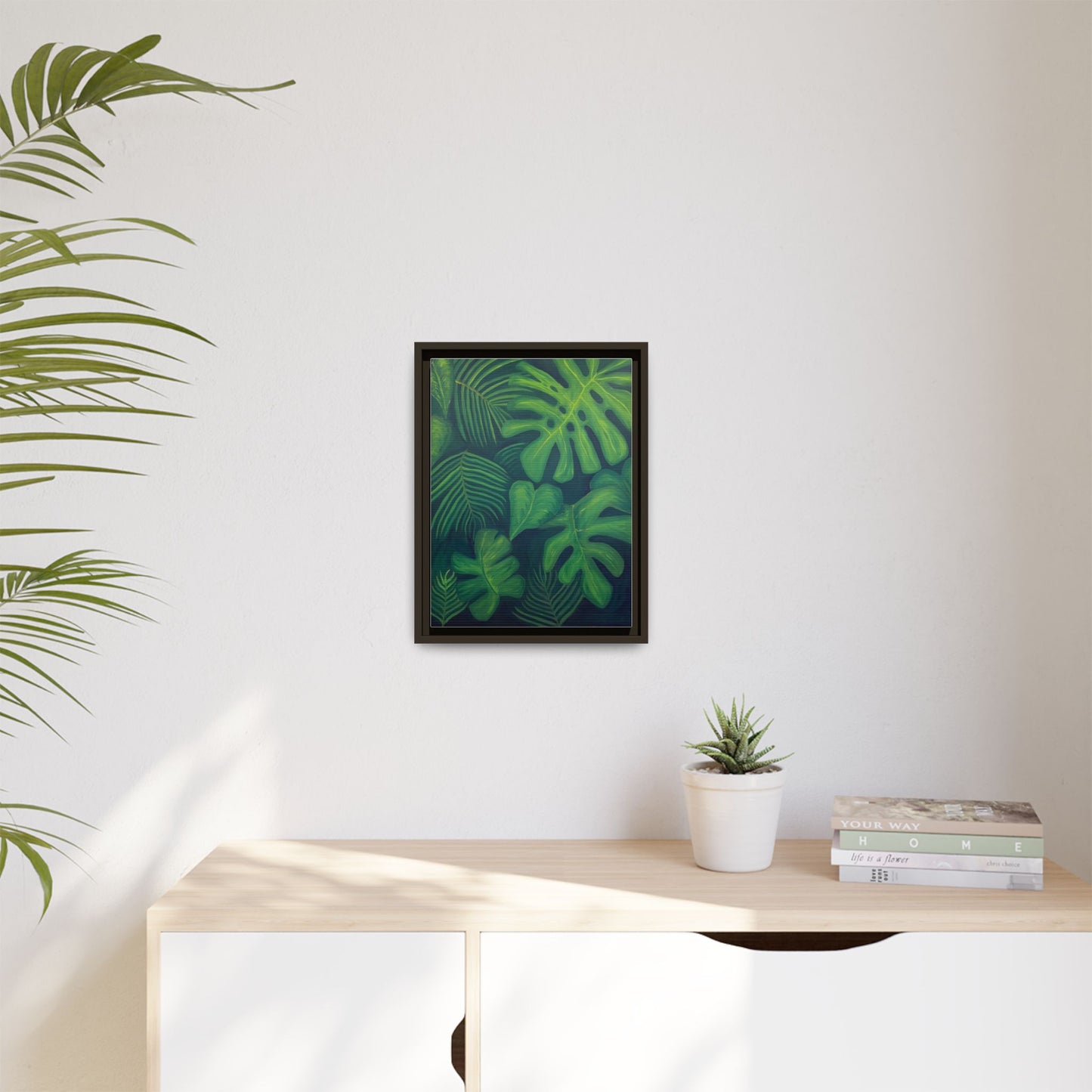 Moody Jungle Framed Wall Art