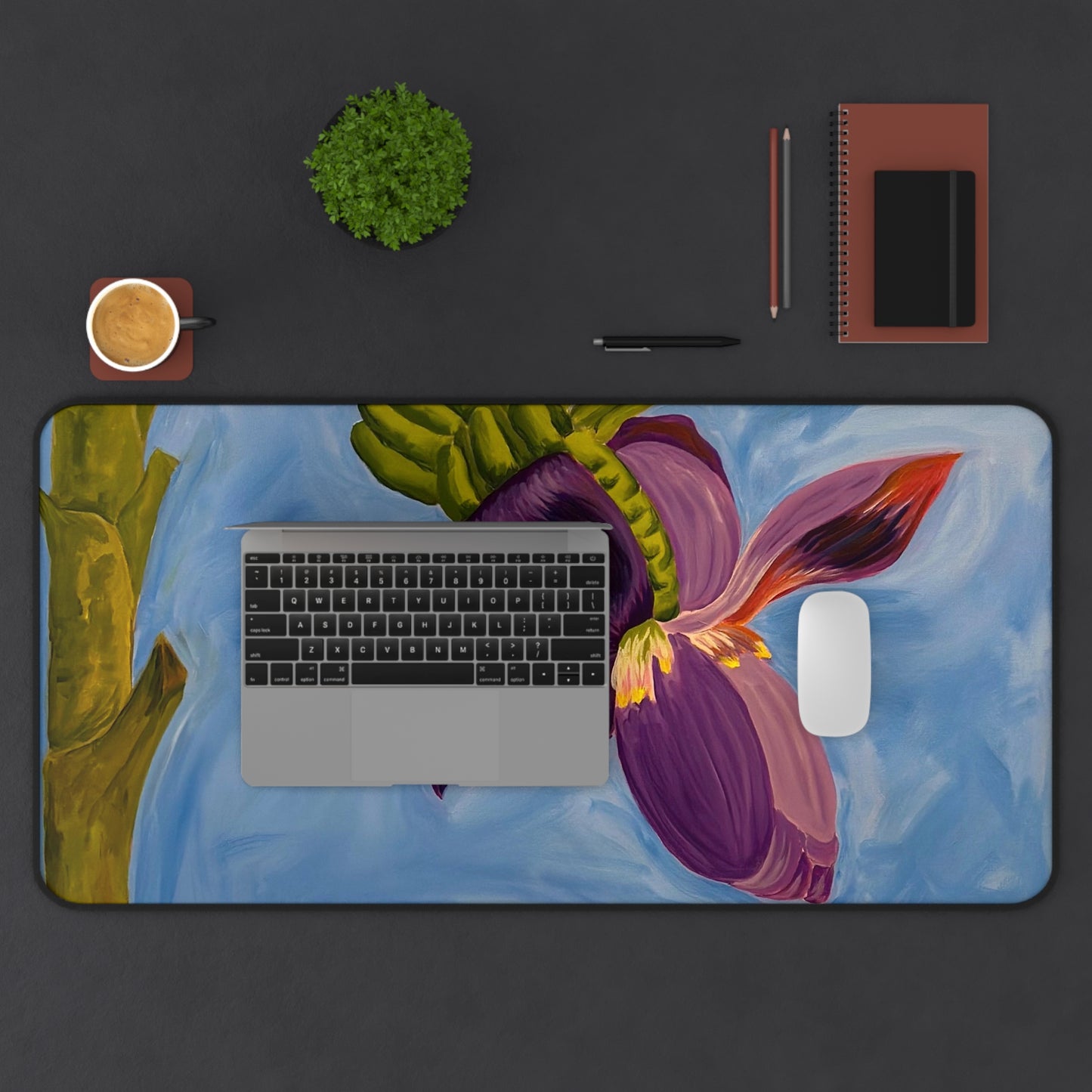 Banana Blossom Desk Mat