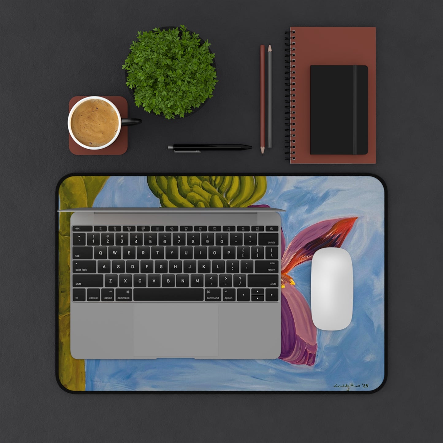 Banana Blossom Desk Mat