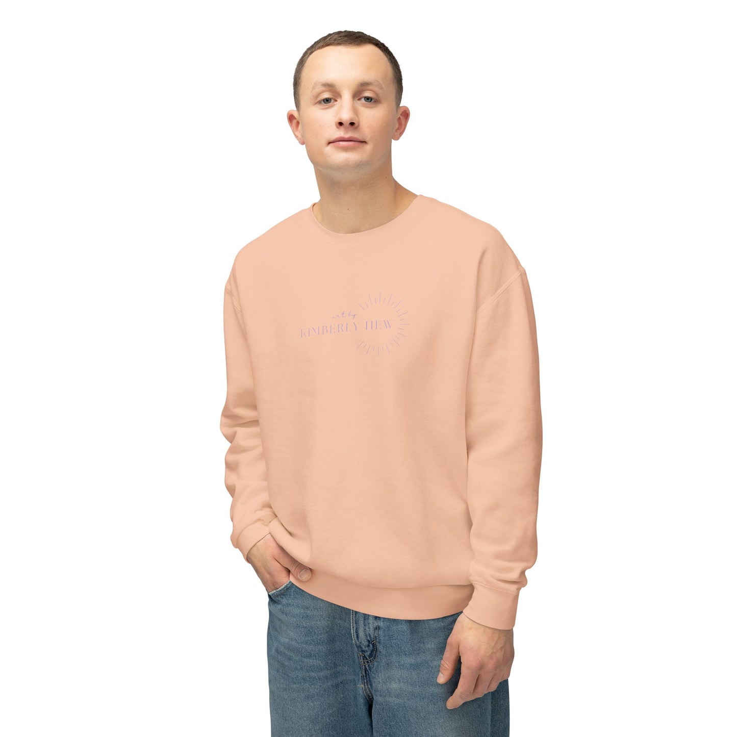 Art By Kimberly Hew Lightweight Crewneck Sweatshirt