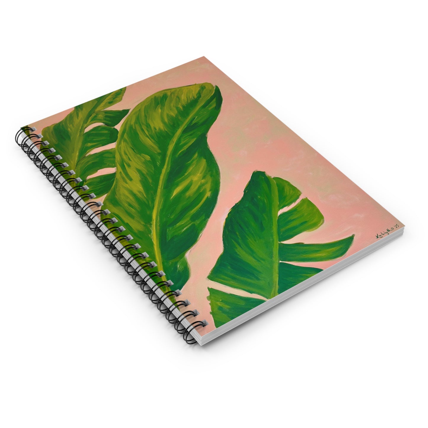 Sun-Kissed Leaves Spiral Notebook - Ruled for Creative Minds