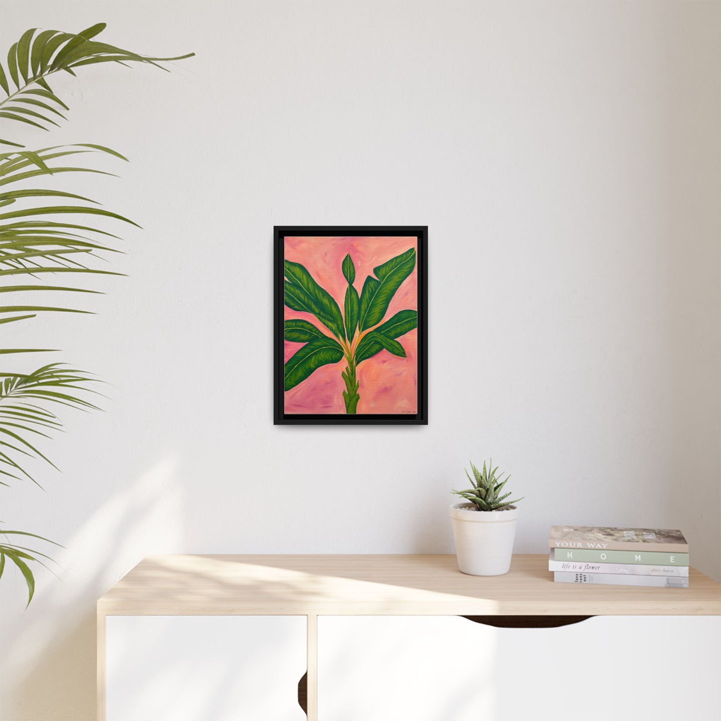 Blush & Botanica Framed Art Print