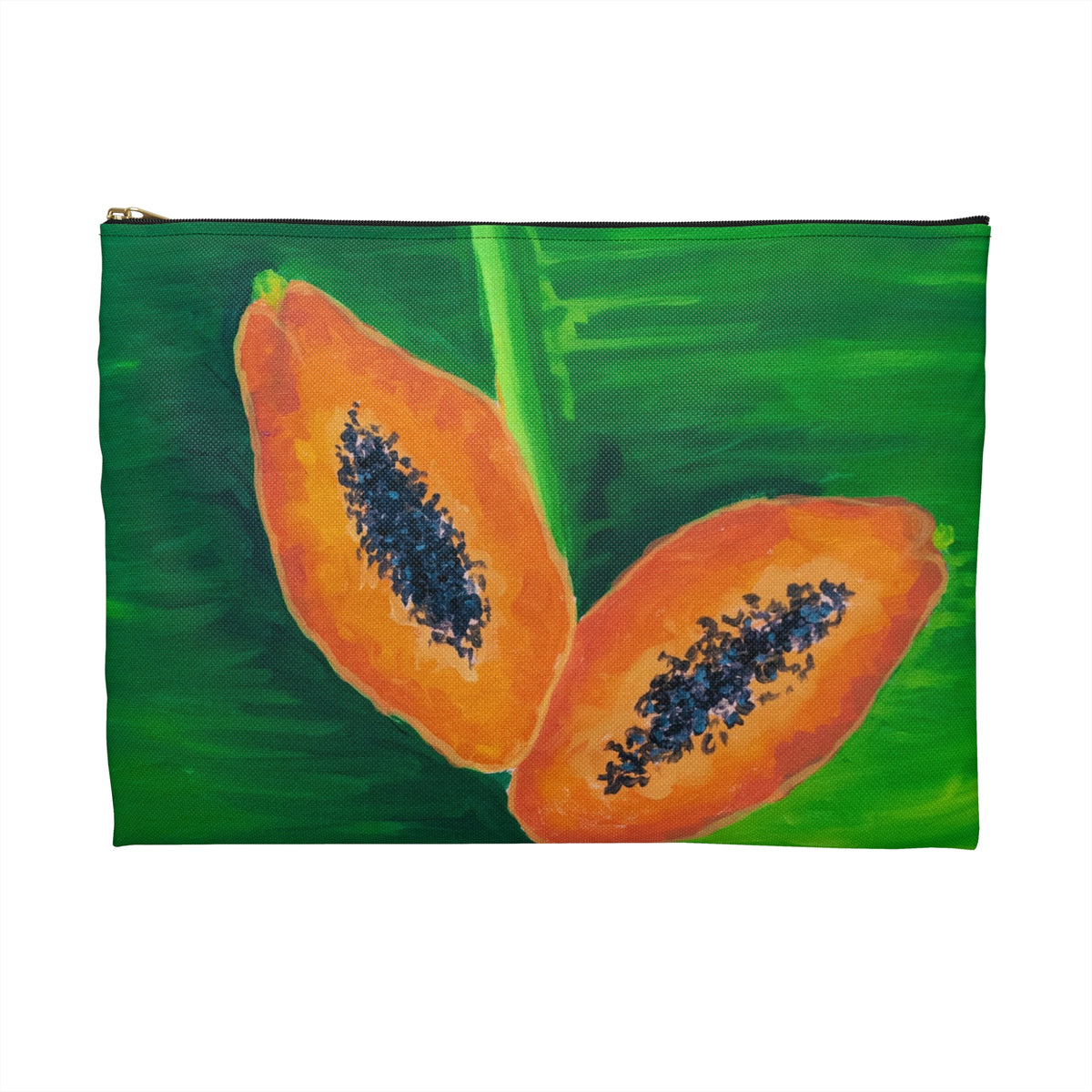Morning Market Find Canvas Clutch