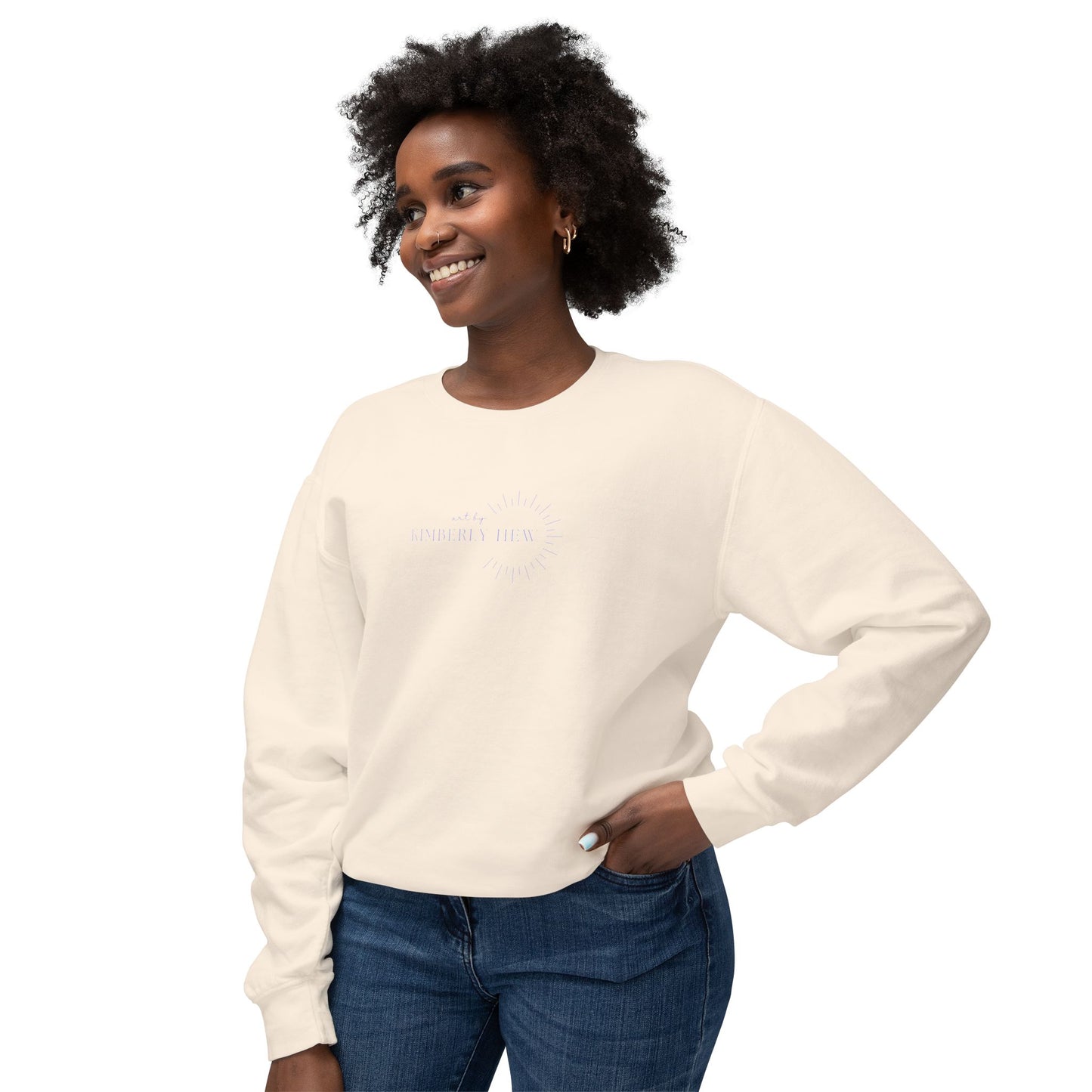 Art By Kimberly Hew Lightweight Crewneck Sweatshirt