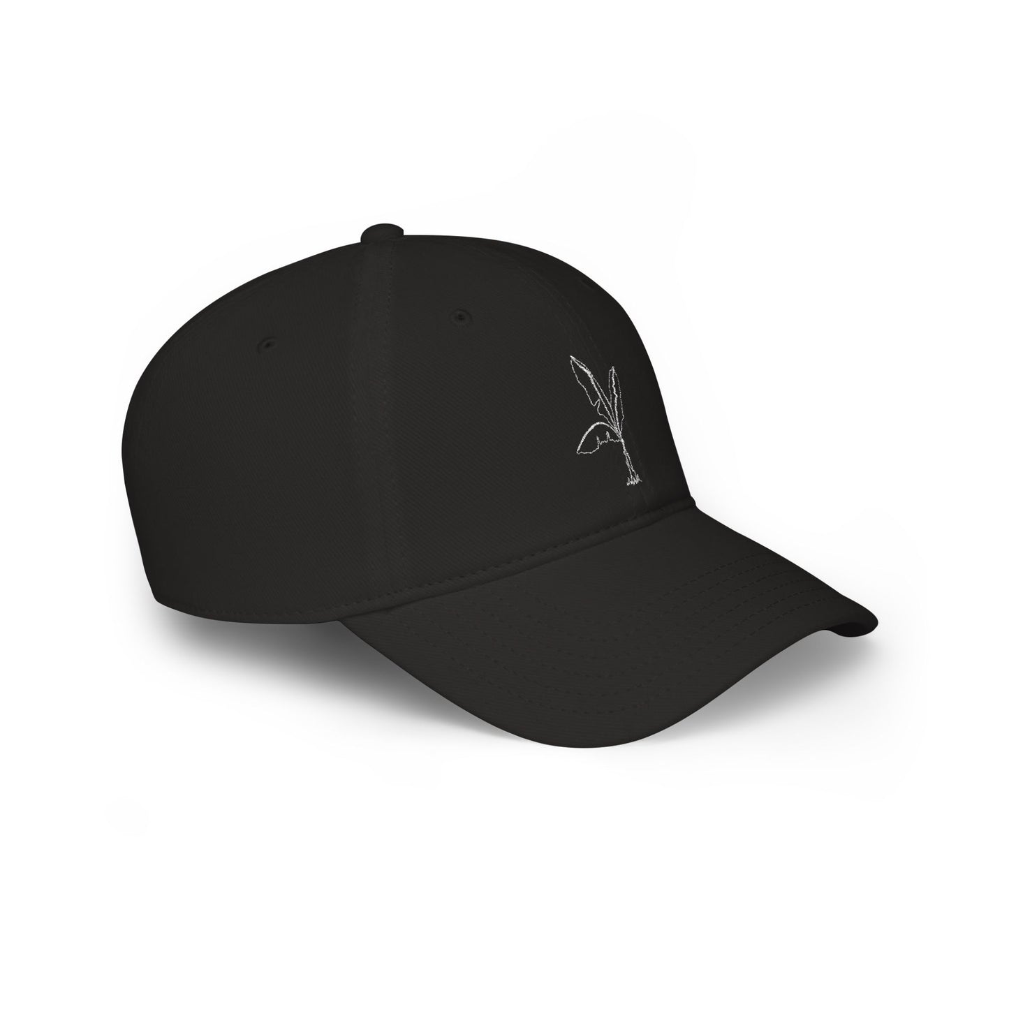 Banana Sprout Embroidered Hat