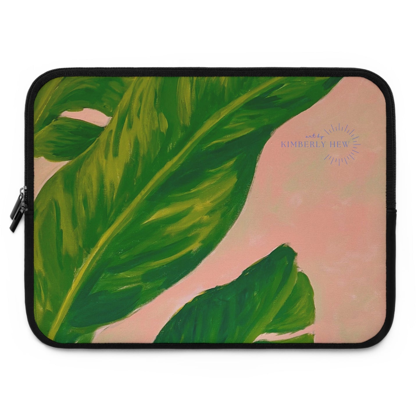 Sun-Kissed Leaves Laptop Sleeve - 'Art by Kimberly Hew'