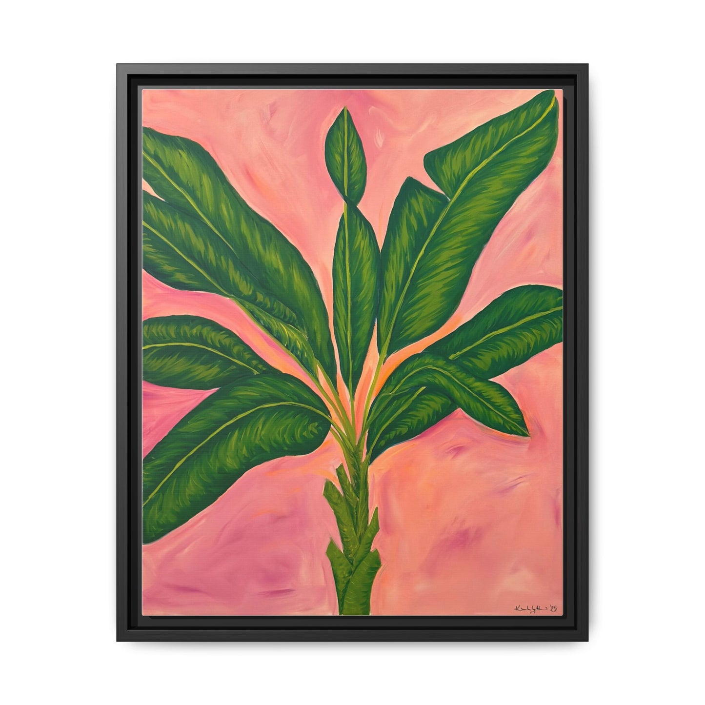 Blush & Botanica Framed Art Print