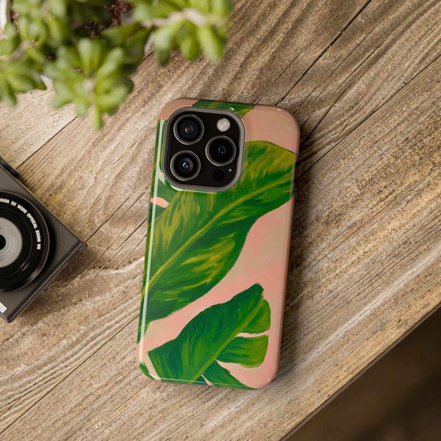 Sun-Kissed Leaves Magnetic Tough Case