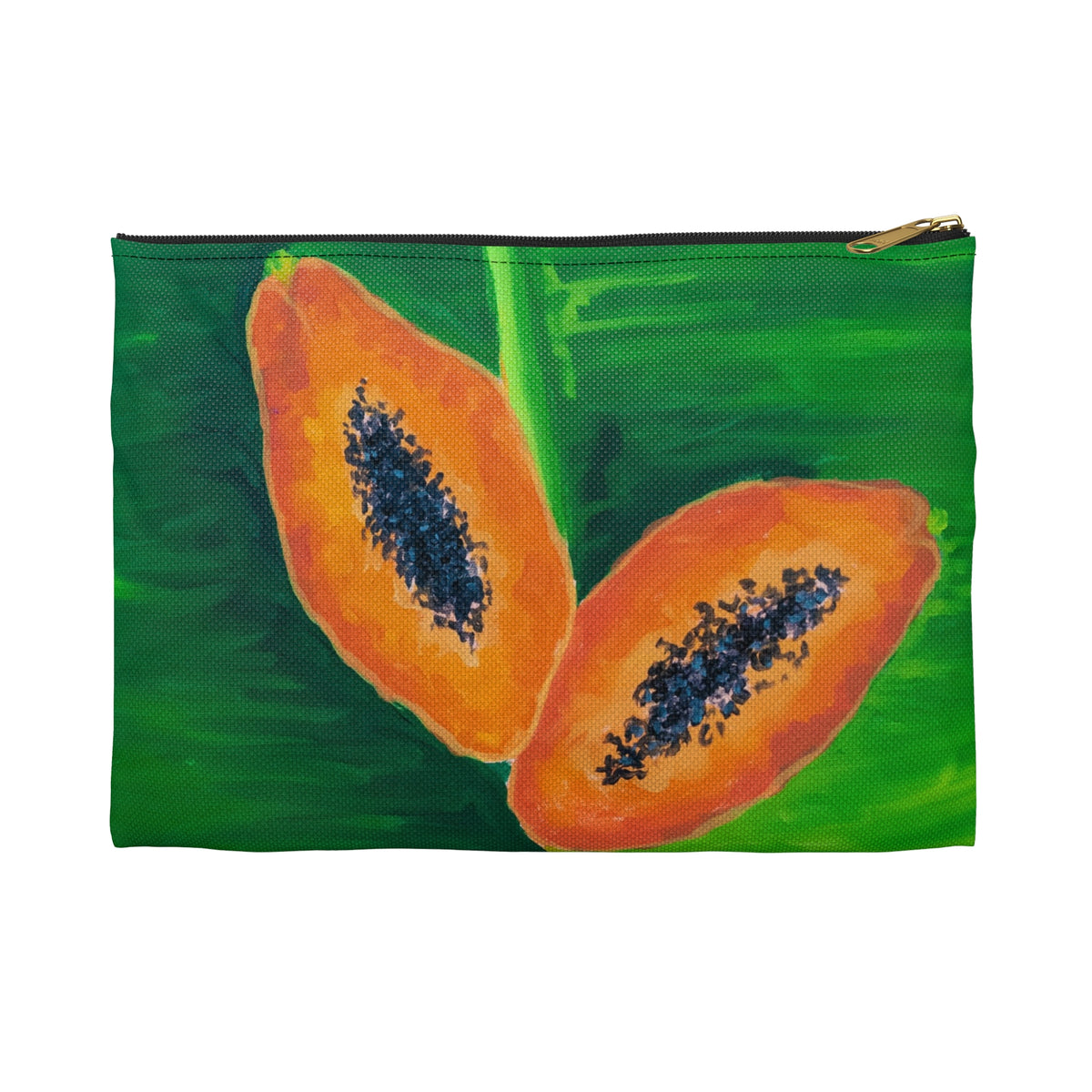 Morning Market Find Canvas Clutch
