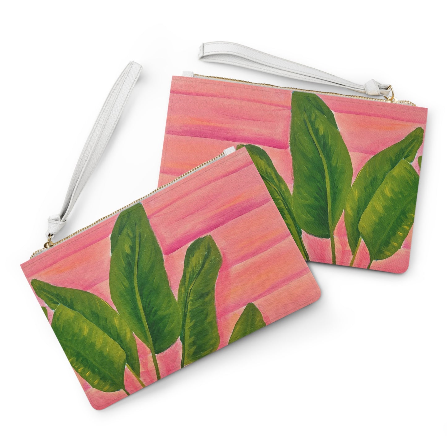 Pink Cottage Clutch Bag